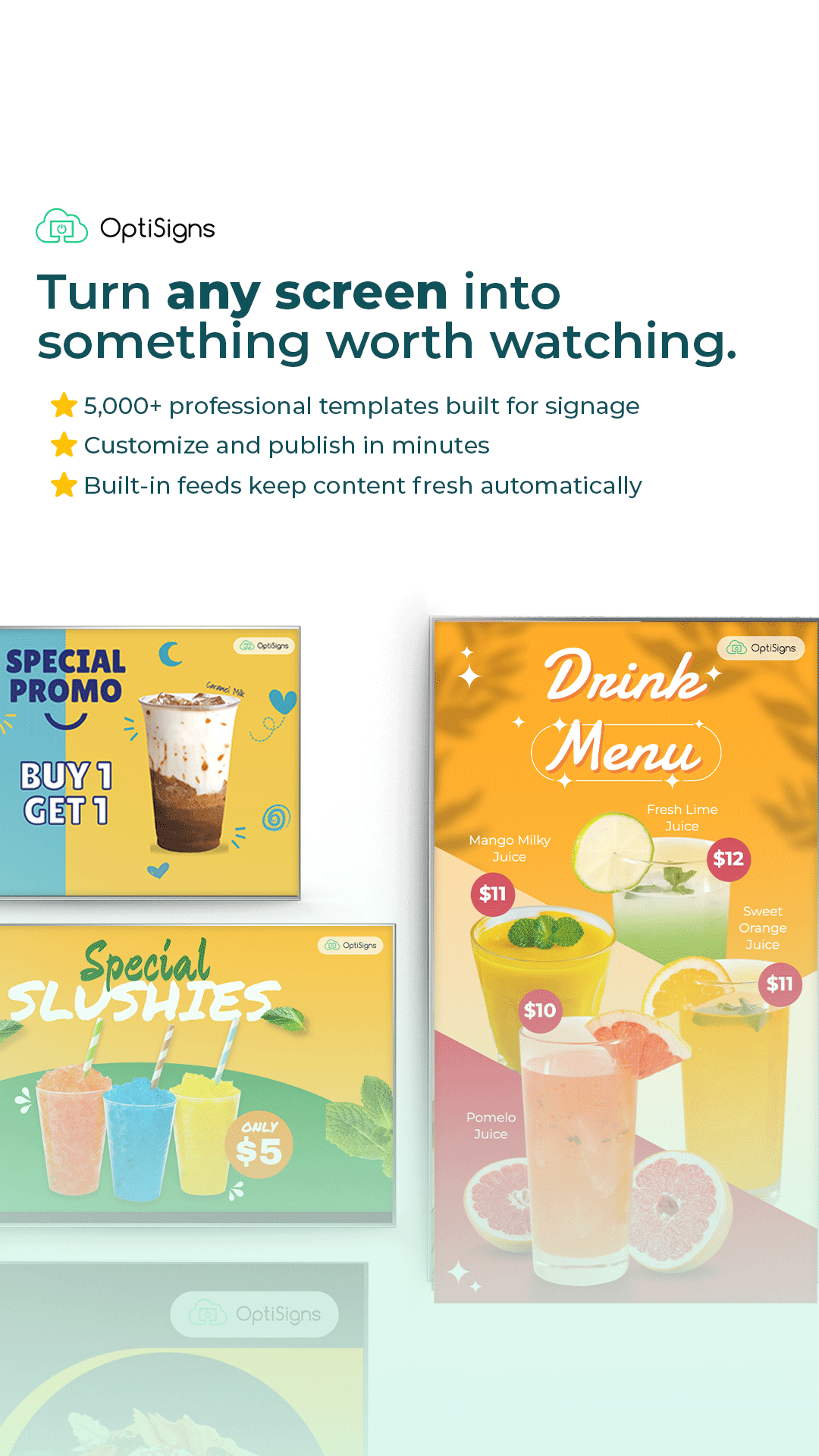 OptiSigns Inc. Facebook ad