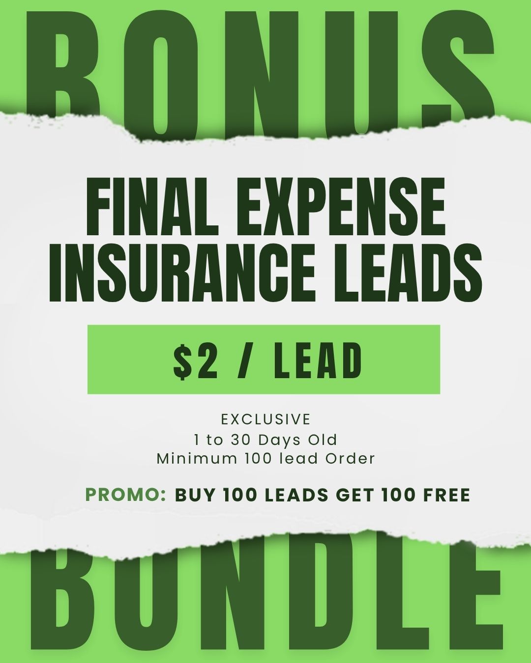 Overflow Leads Facebook ad