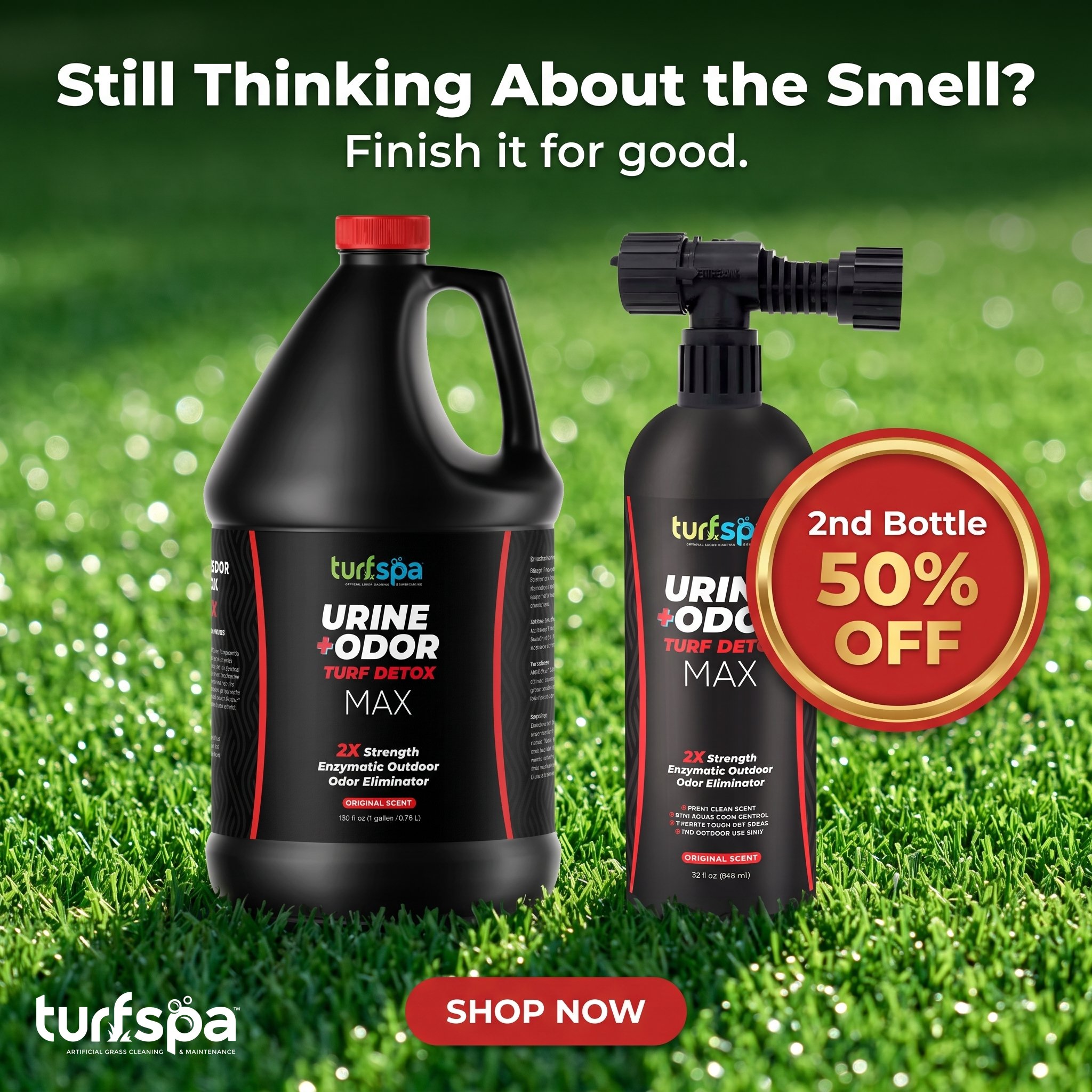 TurfSpa Facebook ad