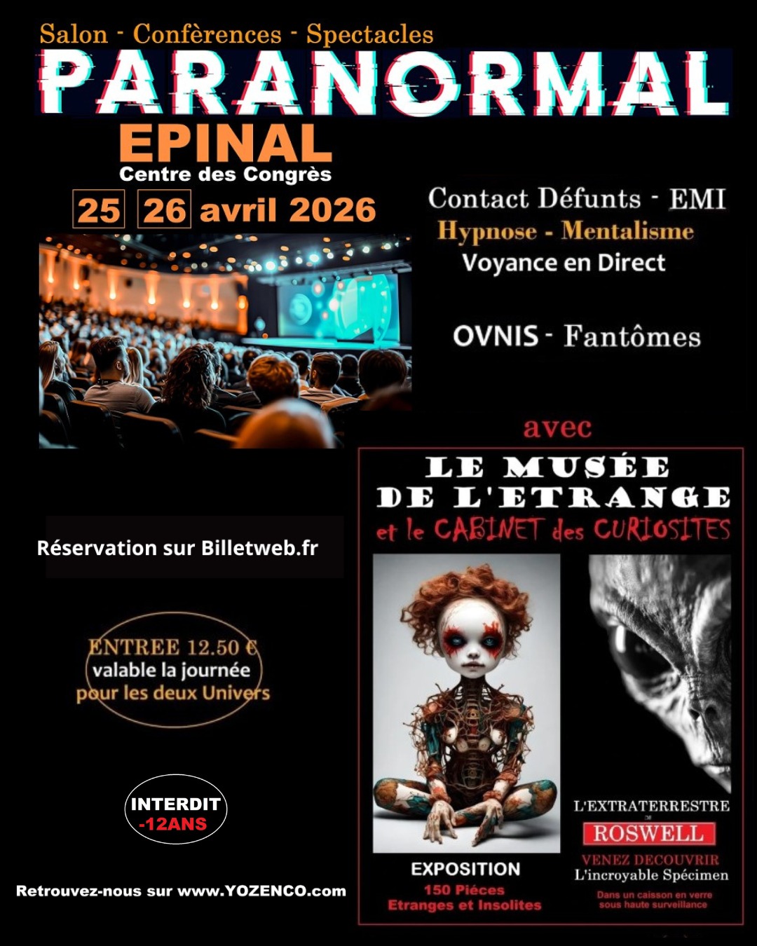 Salons du Paranormal Facebook ad: [EPINAL] 𝟏𝐞̀𝐫𝐞 𝐞́𝐝𝐢𝐭𝐢𝐨𝐧 𝐝𝐮 𝐒𝐀𝐋𝐎𝐍 &…