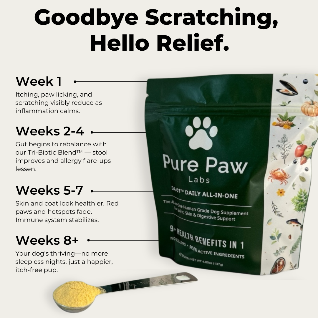 Pure Paw Labs Facebook ad