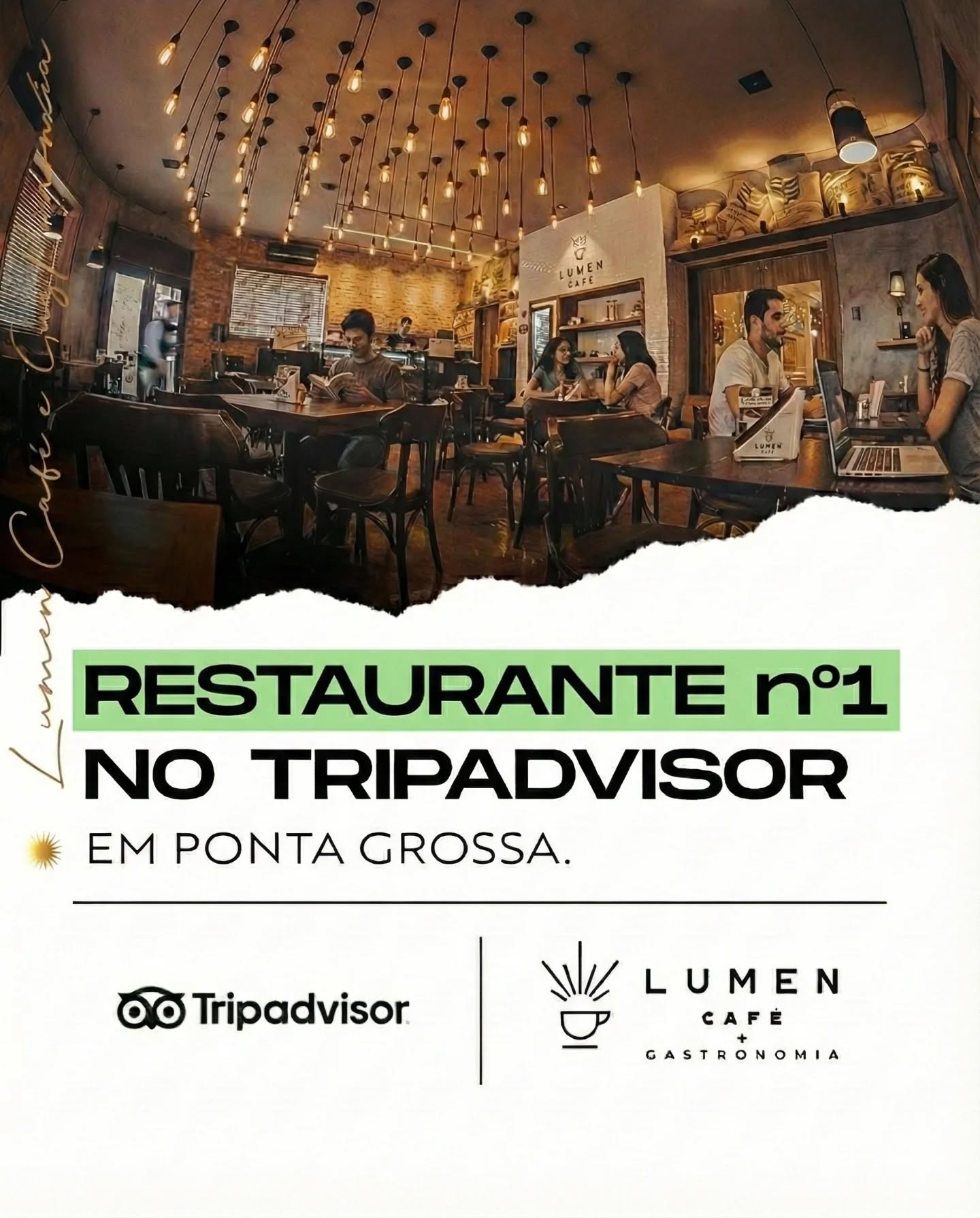 Lumen Café Facebook ad: Após quase 7 anos de trabalho e dedicação…