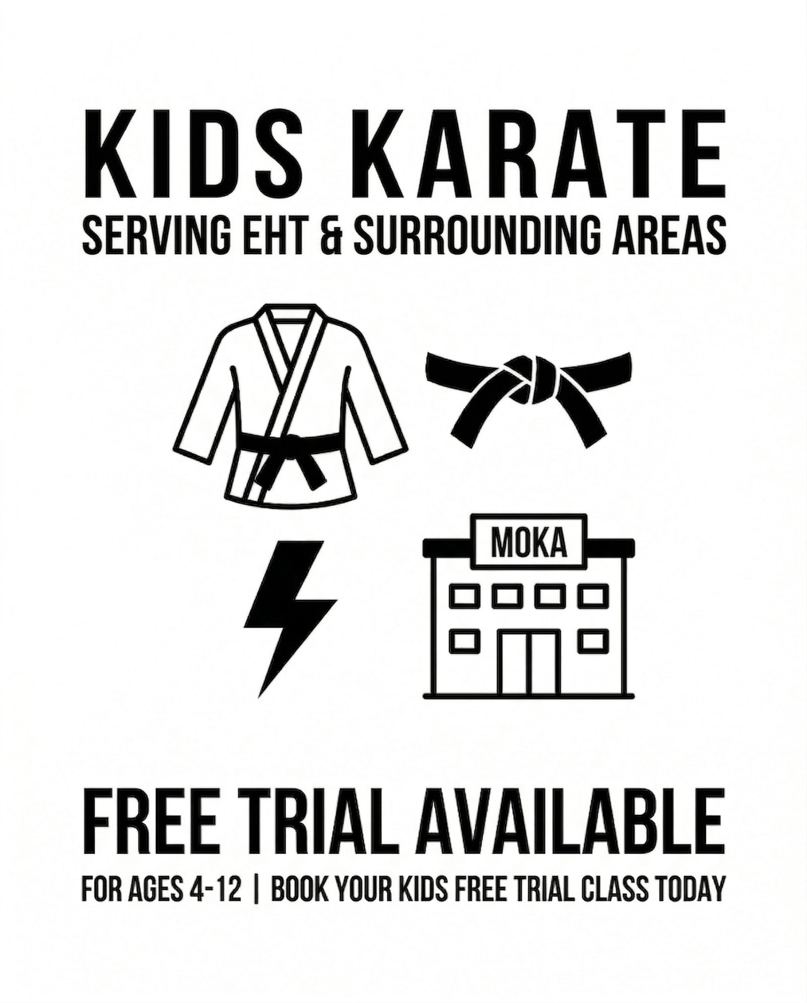 Modesto's Karate Academies -Egg Harbor Township, NJ Facebook ad: Free Kids Karate Class in Egg Harbor Township