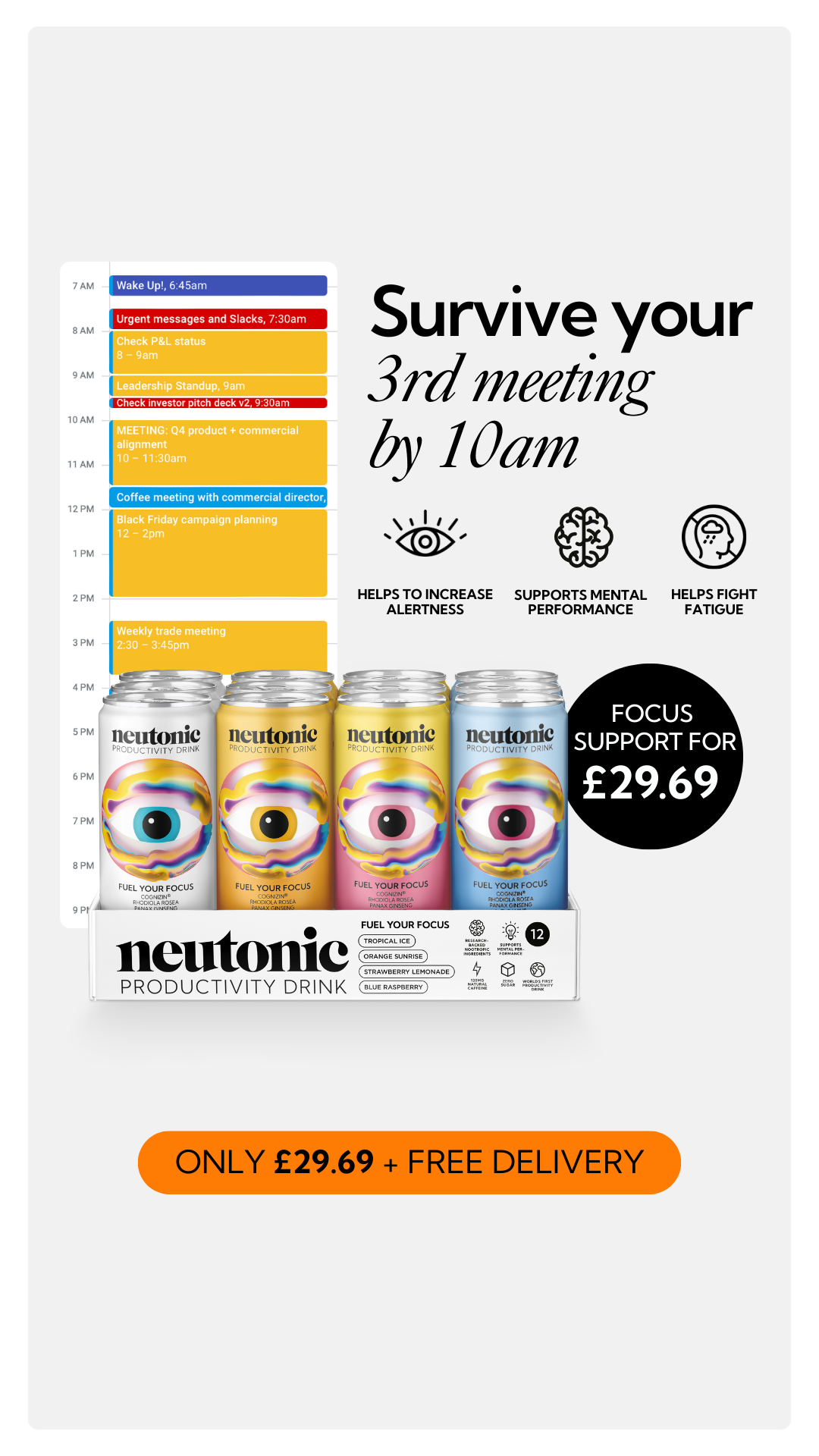 Neutonic Facebook ad