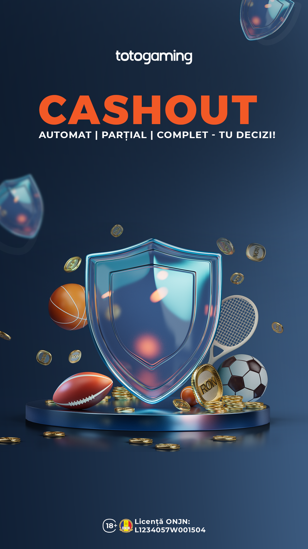 Totogaming Romania Facebook ad