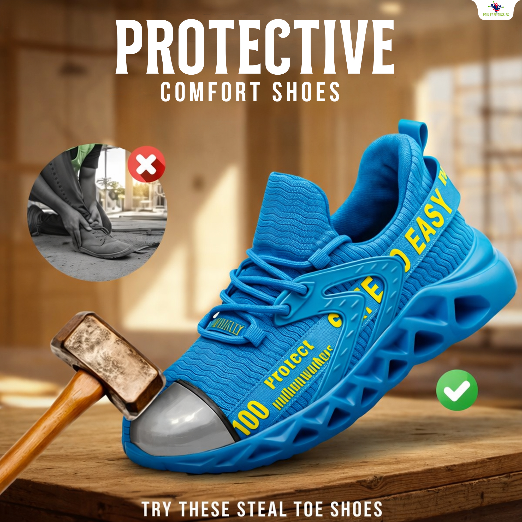 Pain Free Aussies Facebook ad