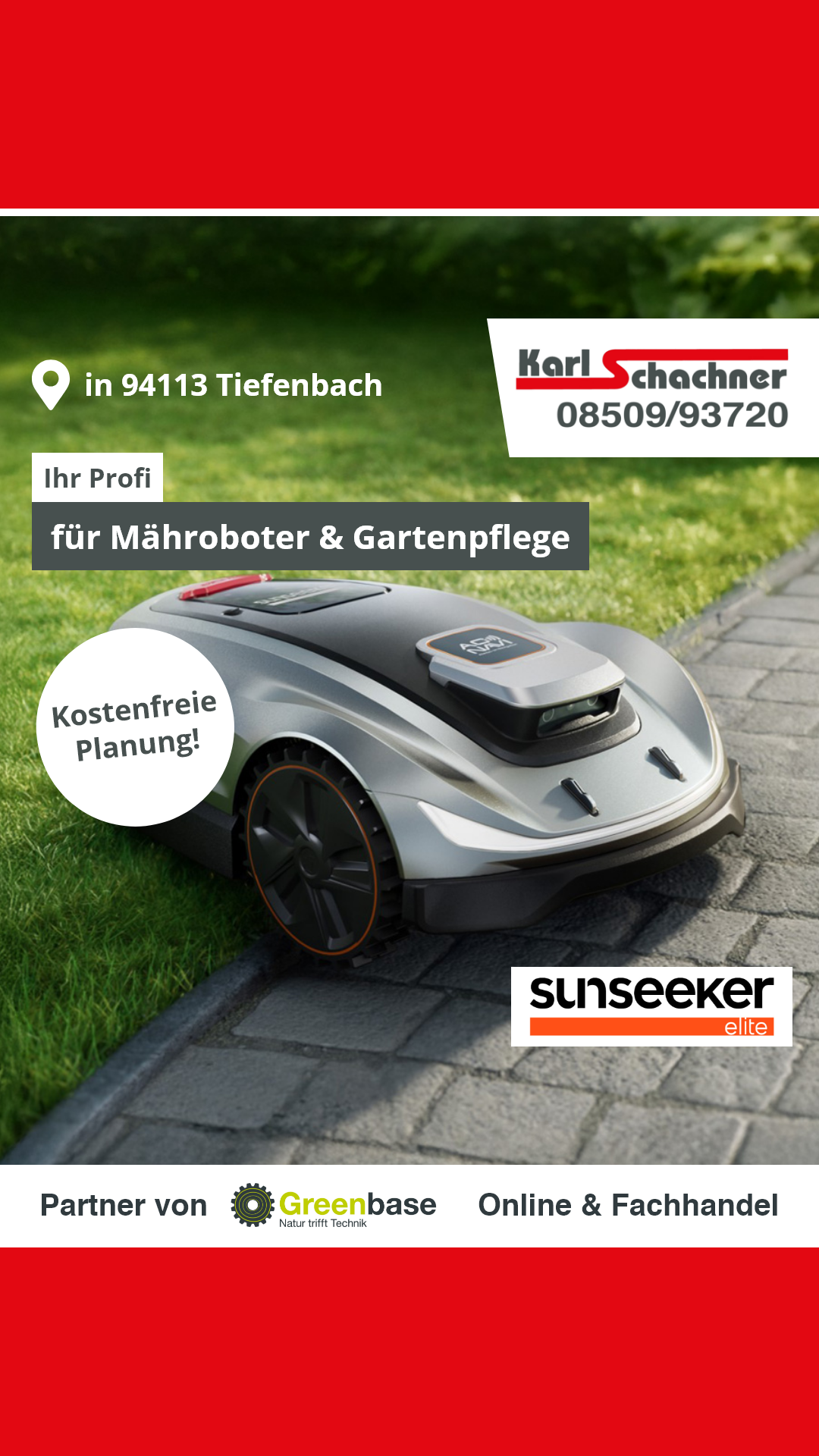 Karl Schachner GmbH Landmaschinen Motor- und Gartengeräte-Profi Facebook ad from Aug 27, 2025