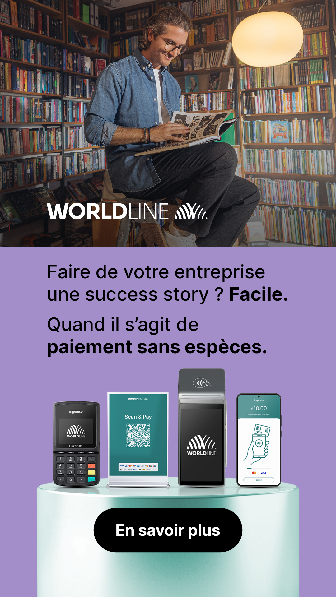 Worldline Belgique Business Facebook ad