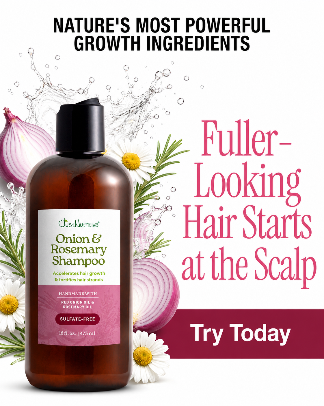 Just Nutritive Hair and Skin Care Facebook ad