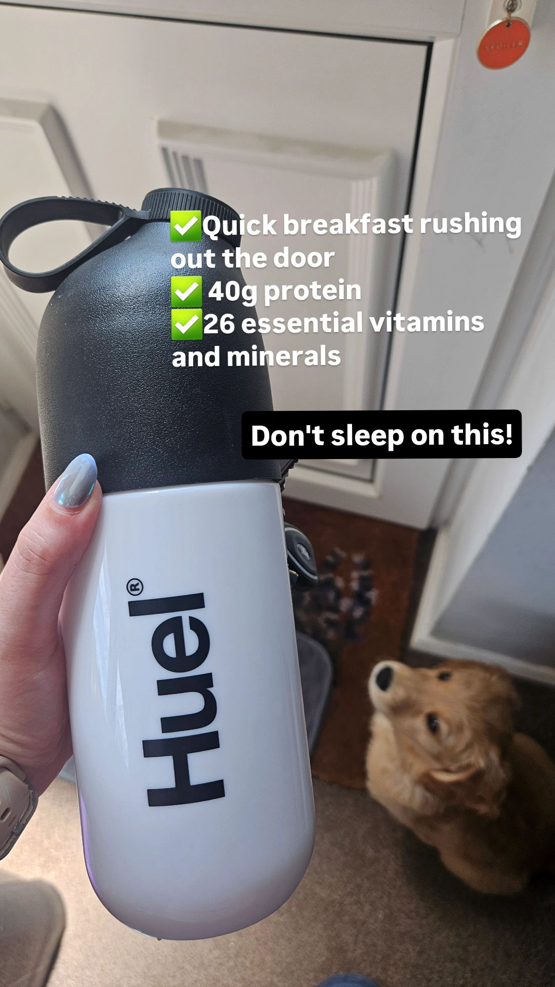 Huel Facebook ad