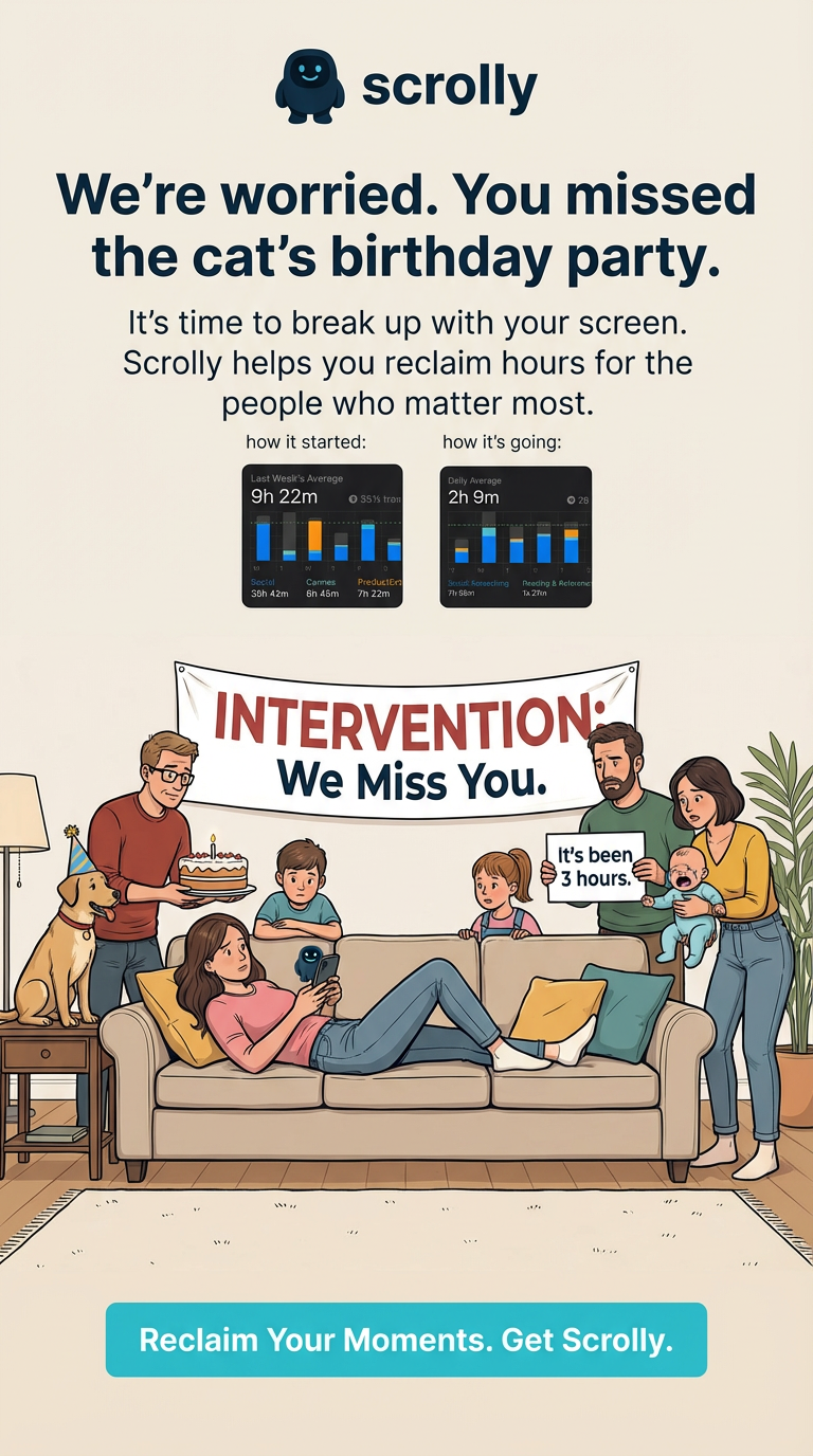 Scrolly Facebook ad