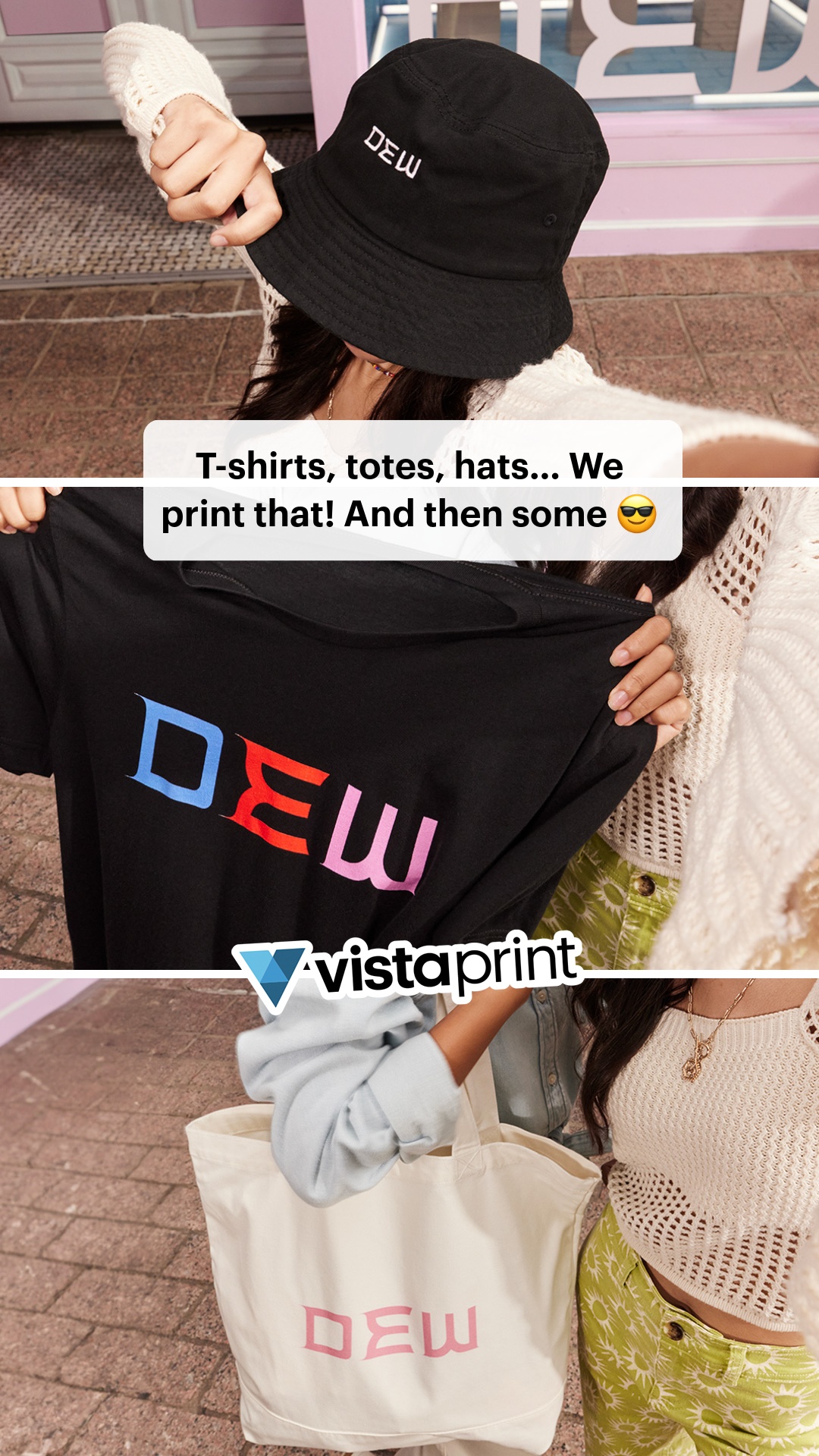 VistaPrint Facebook ad