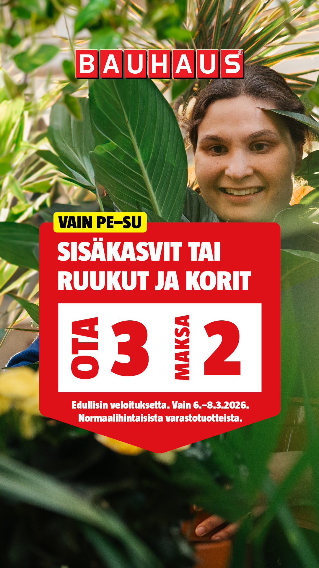 BAUHAUS Suomi Facebook ad