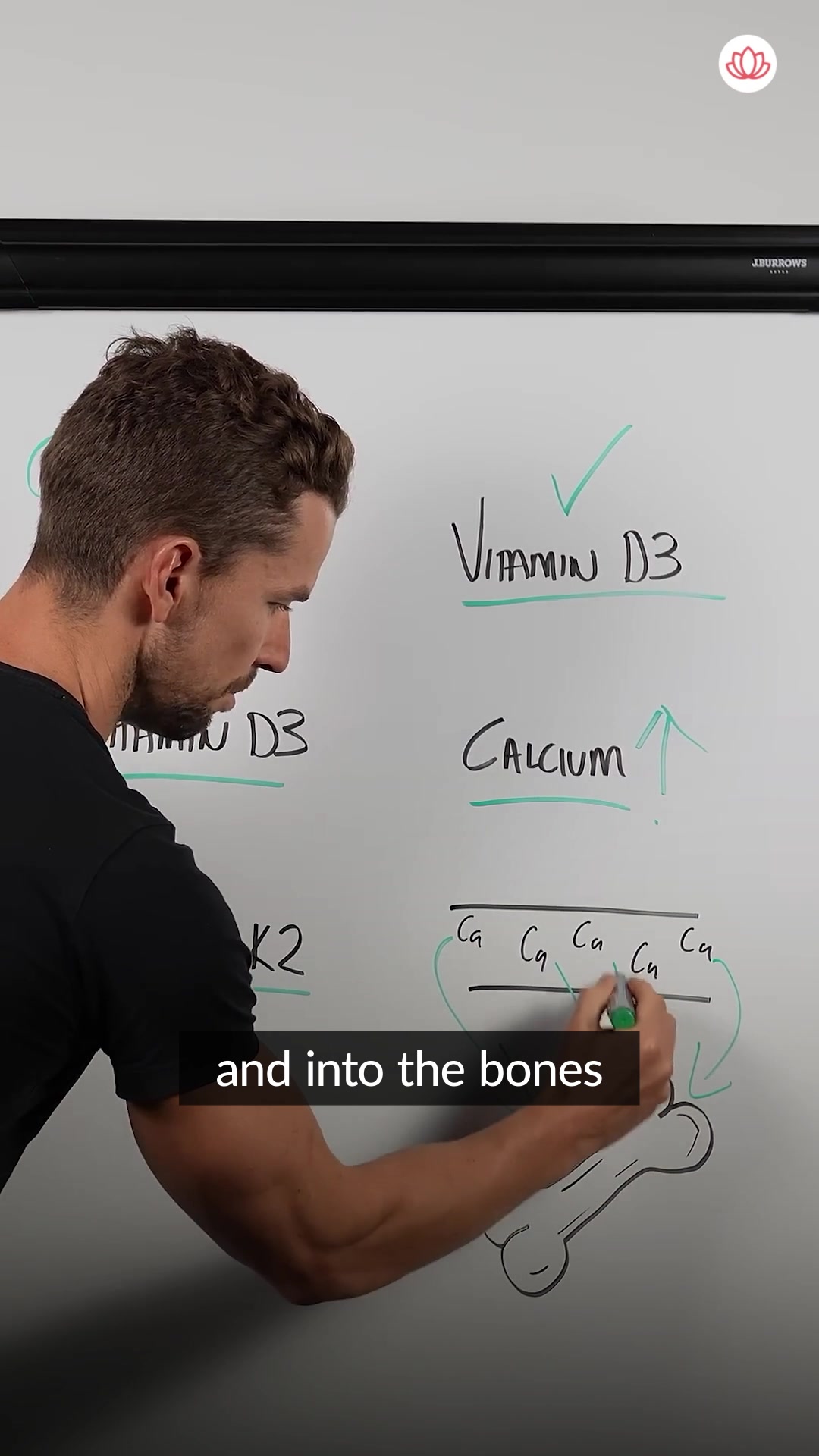 Zanskar Health Facebook ad: Advanced Bone Support With D3 + K2