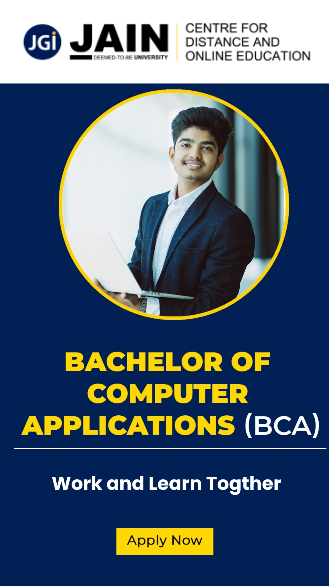 Jain University Facebook ad