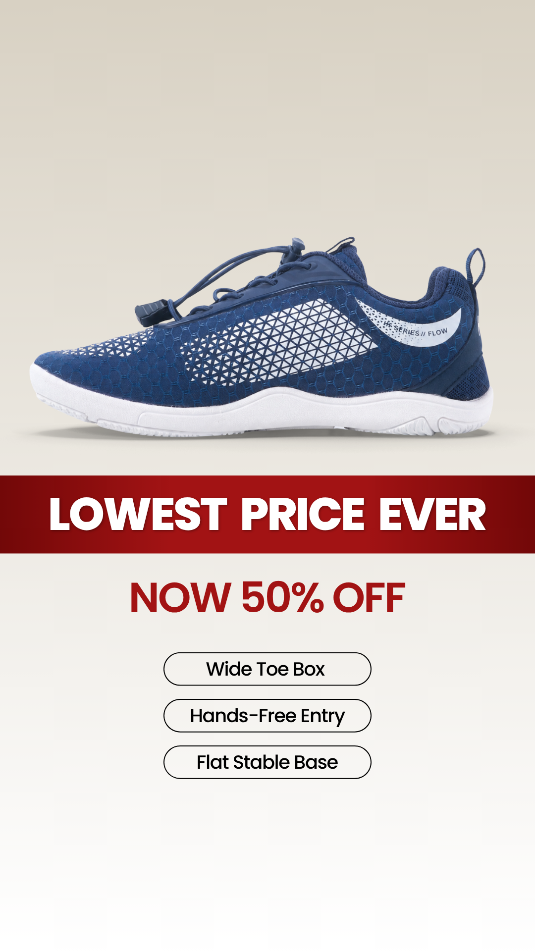 HIKE Footwear Facebook ad