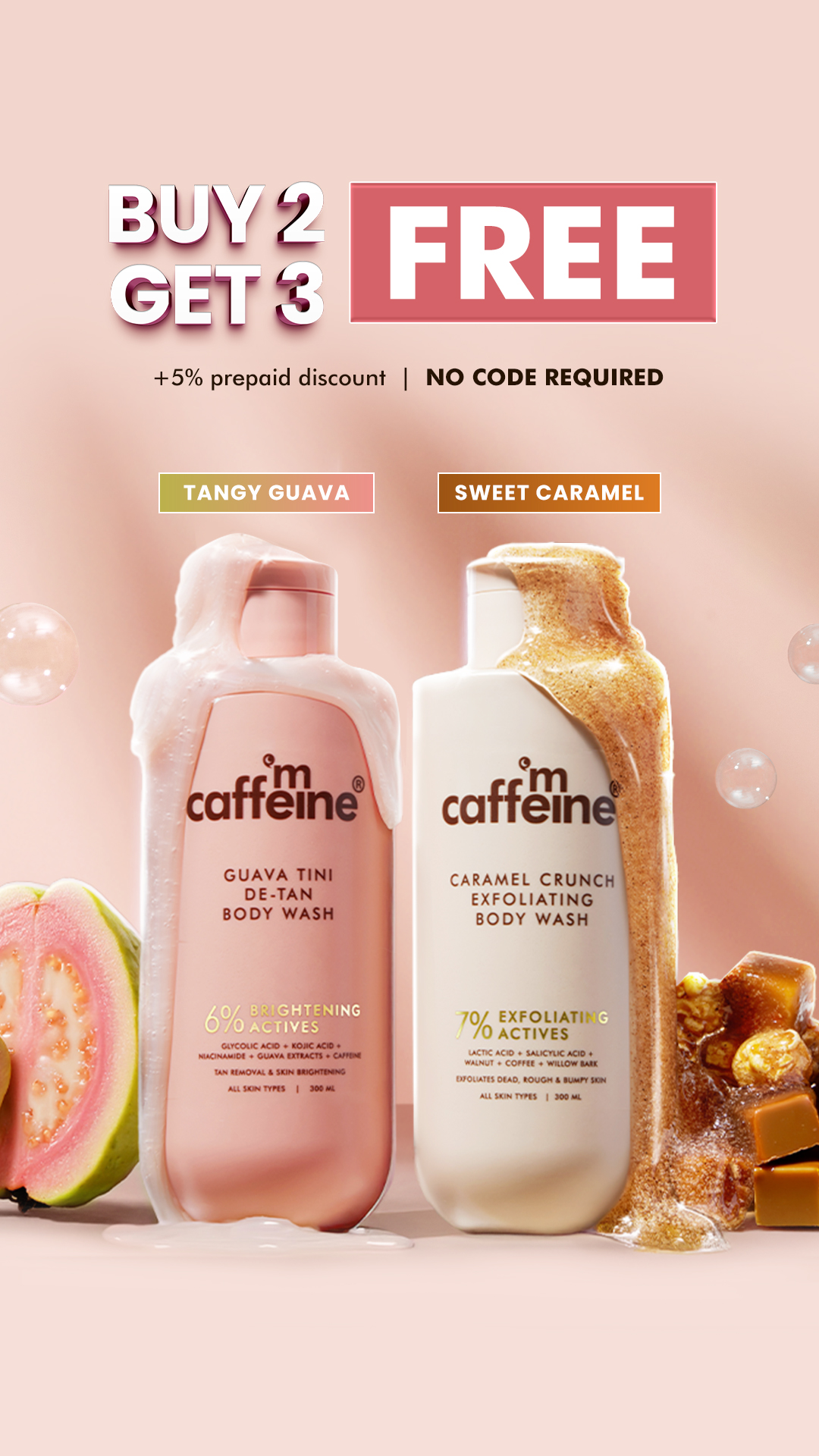 MCaffeine Facebook ad