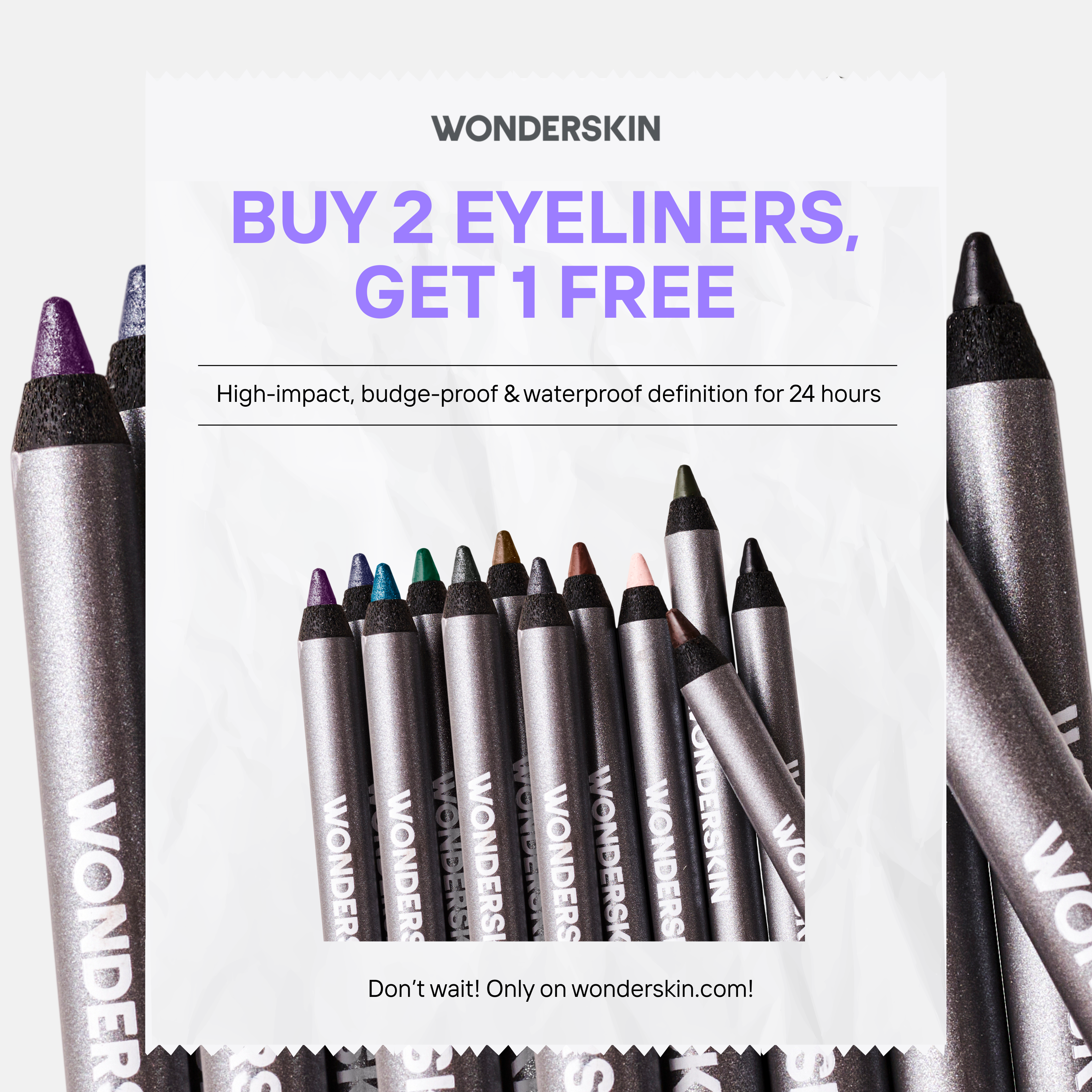 Wonderskin Facebook ad