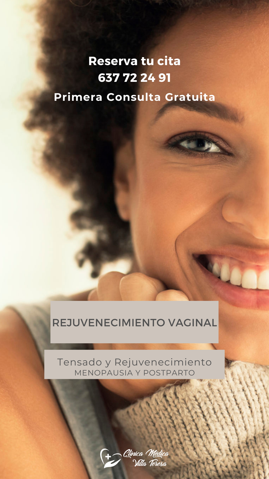 Clínica Villa Teresa Facebook ad from Nov 1, 2025