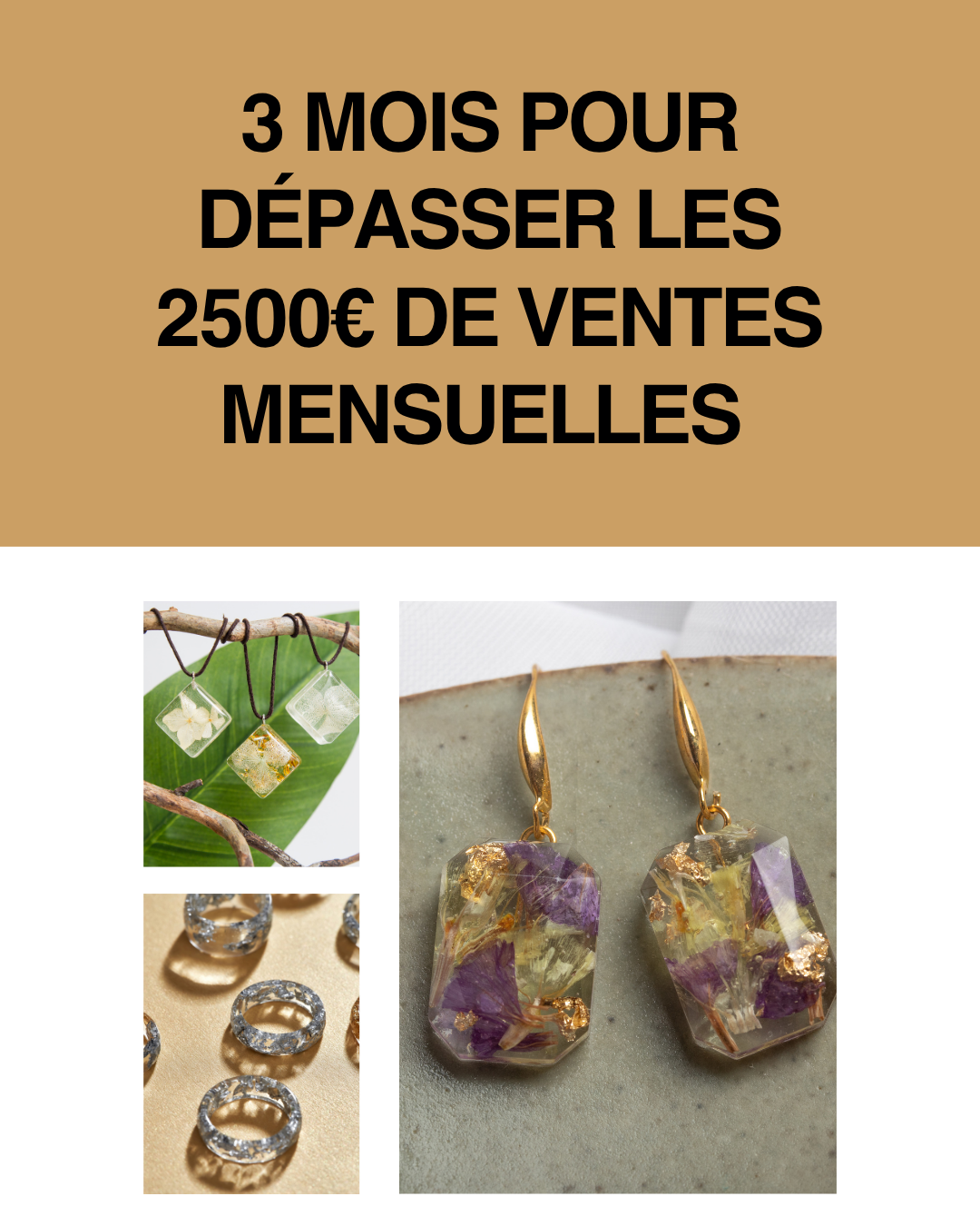 LiveMentor Facebook ad: 90 jours pour vendre vos créations en ligne