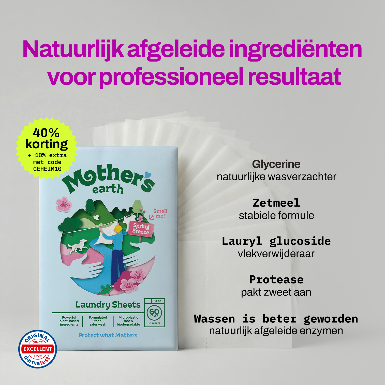 Mothers Earth Facebook ad