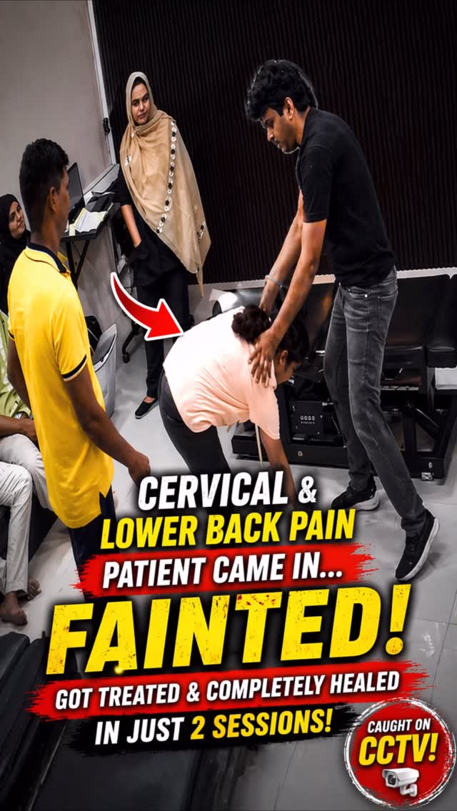 Body Reset Wellness Center Facebook ad: She walked in with severe cervical & lower…