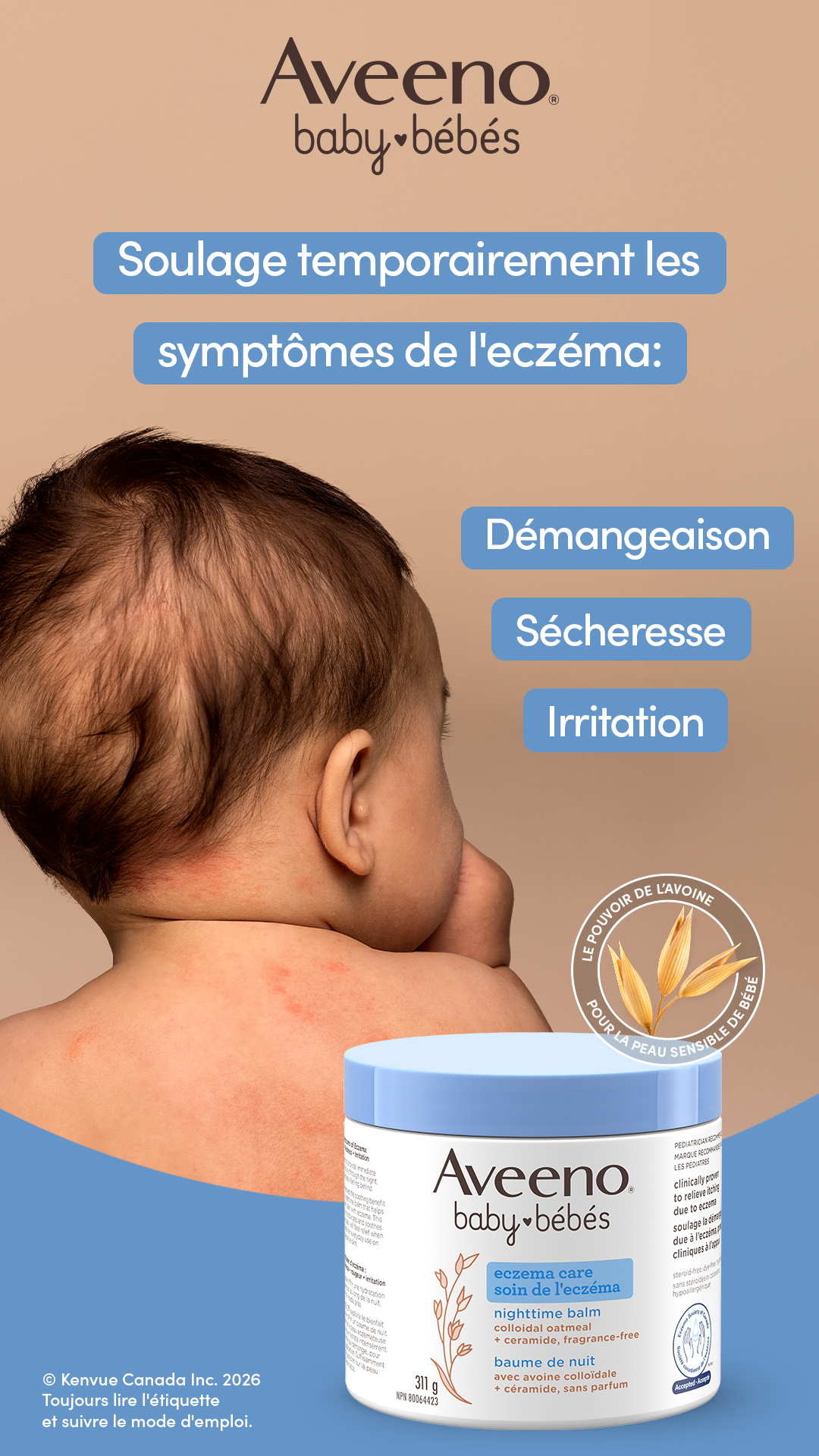 Aveeno Facebook ad