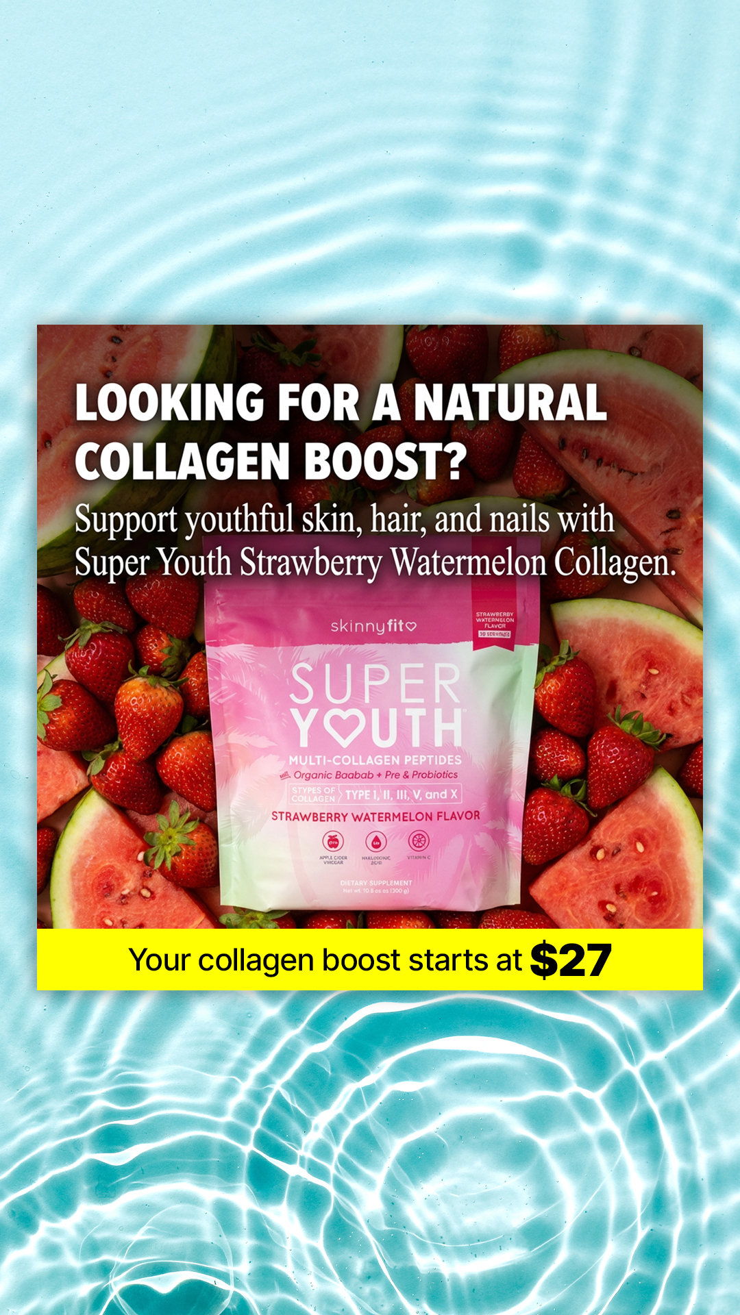 SkinnyFit Facebook ad