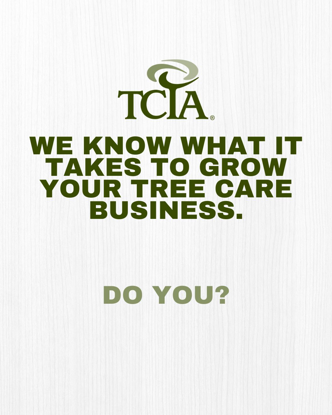 Tree Care Industry Association Facebook ad from Mar 25, 2026