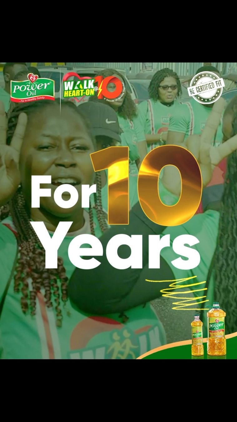 Power Oil Facebook ad: LAGOS, ARE YOU READY TO WALK?