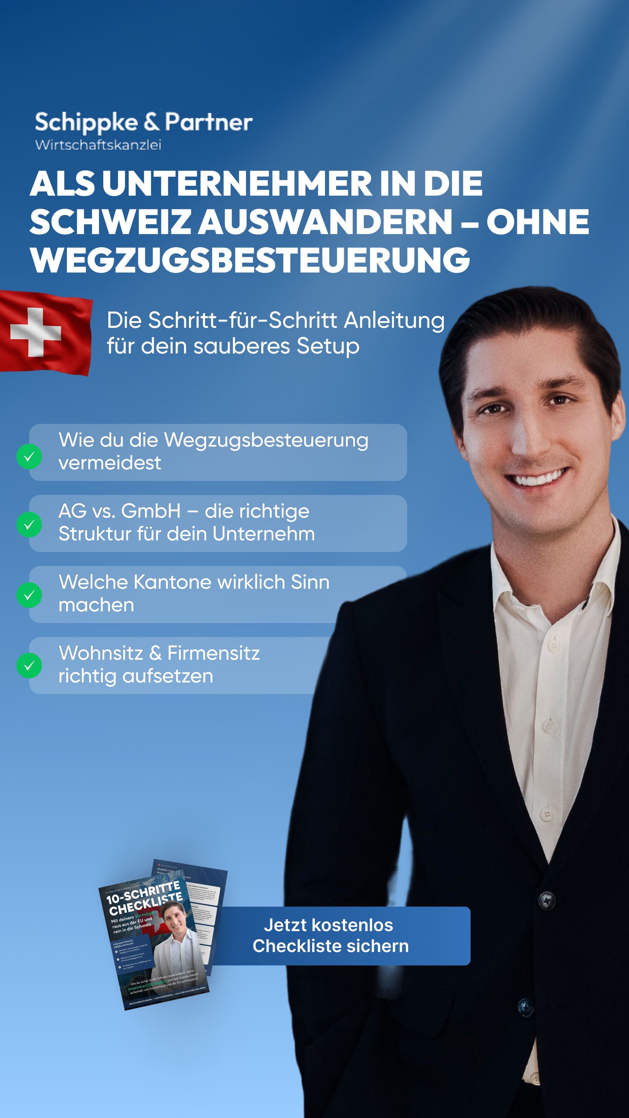 Schippke & Partner Wirtschaftskanzlei AG Facebook ad from May 24, 2026