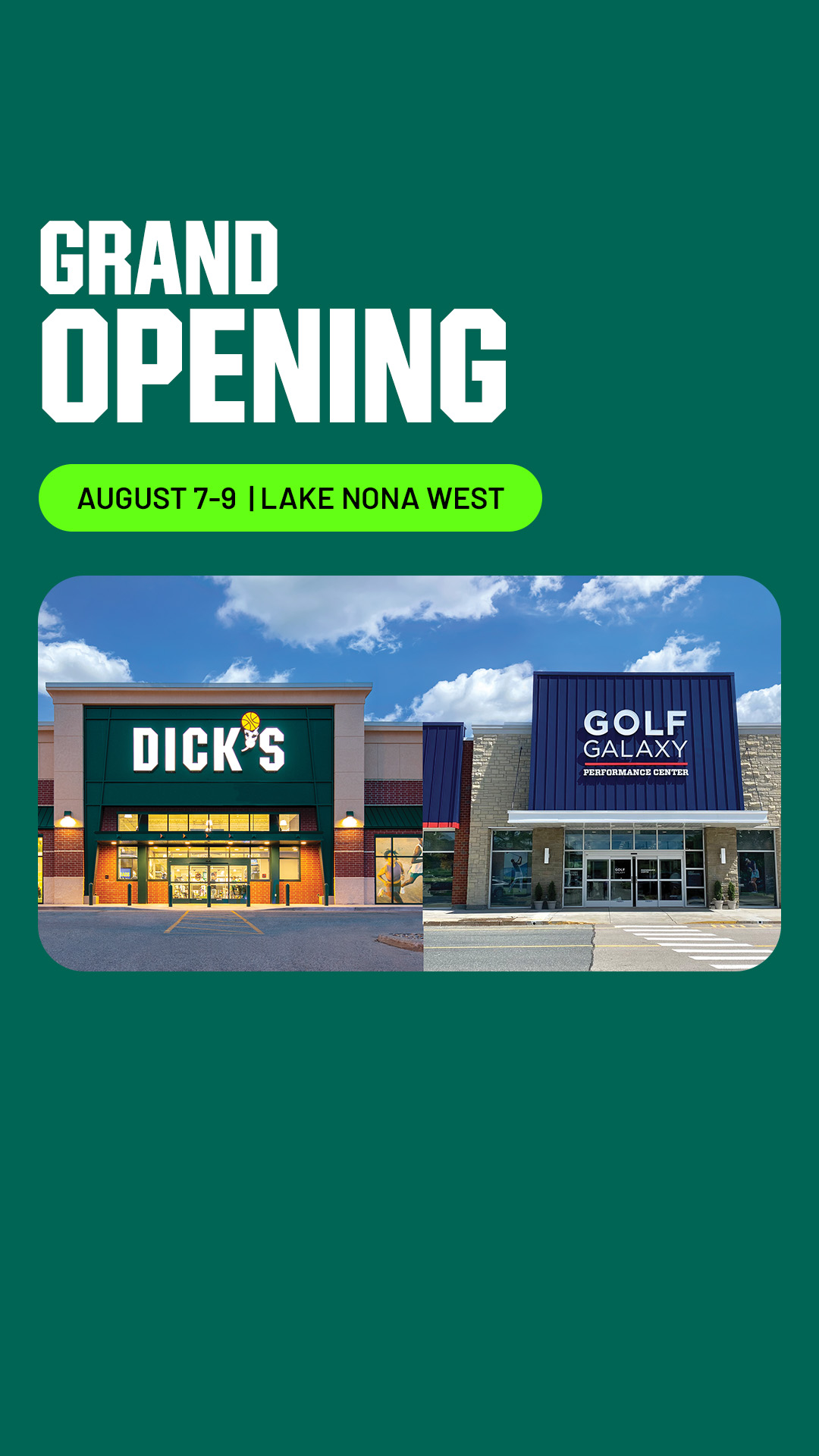 DICK'S Sporting Goods Facebook ad from Jul 20, 2026