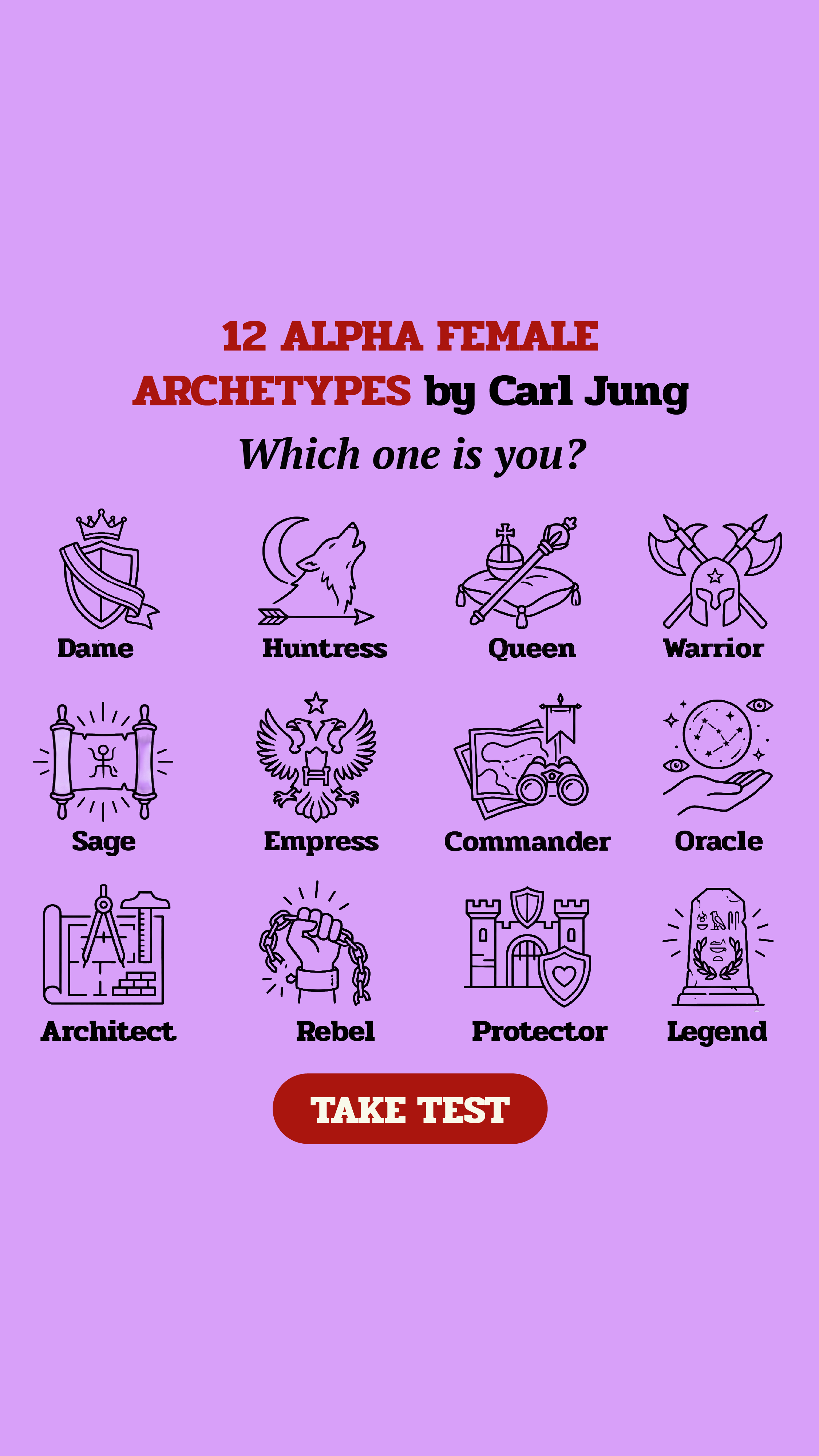 Personality Type Facebook ad