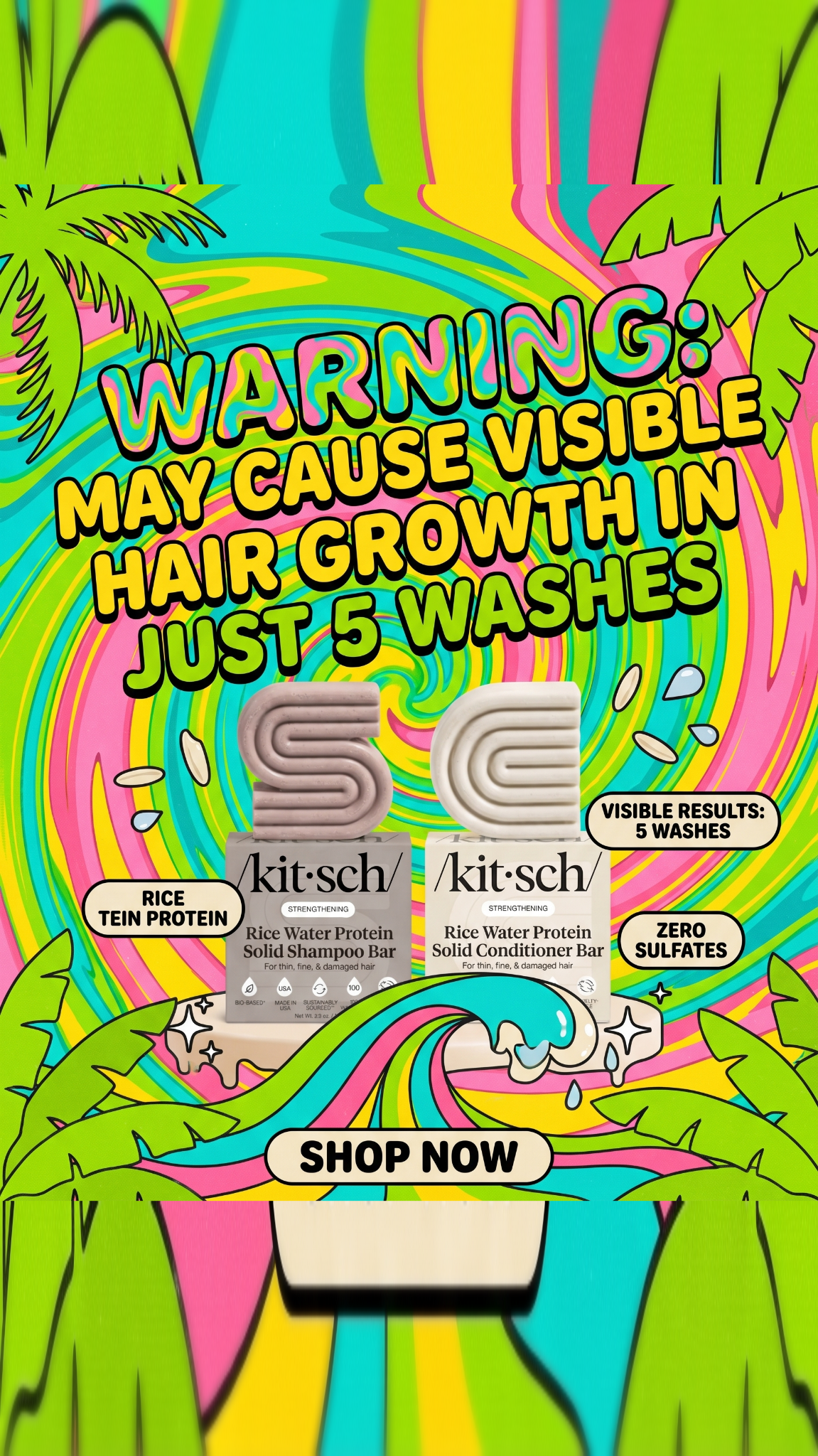 Kitsch Facebook ad