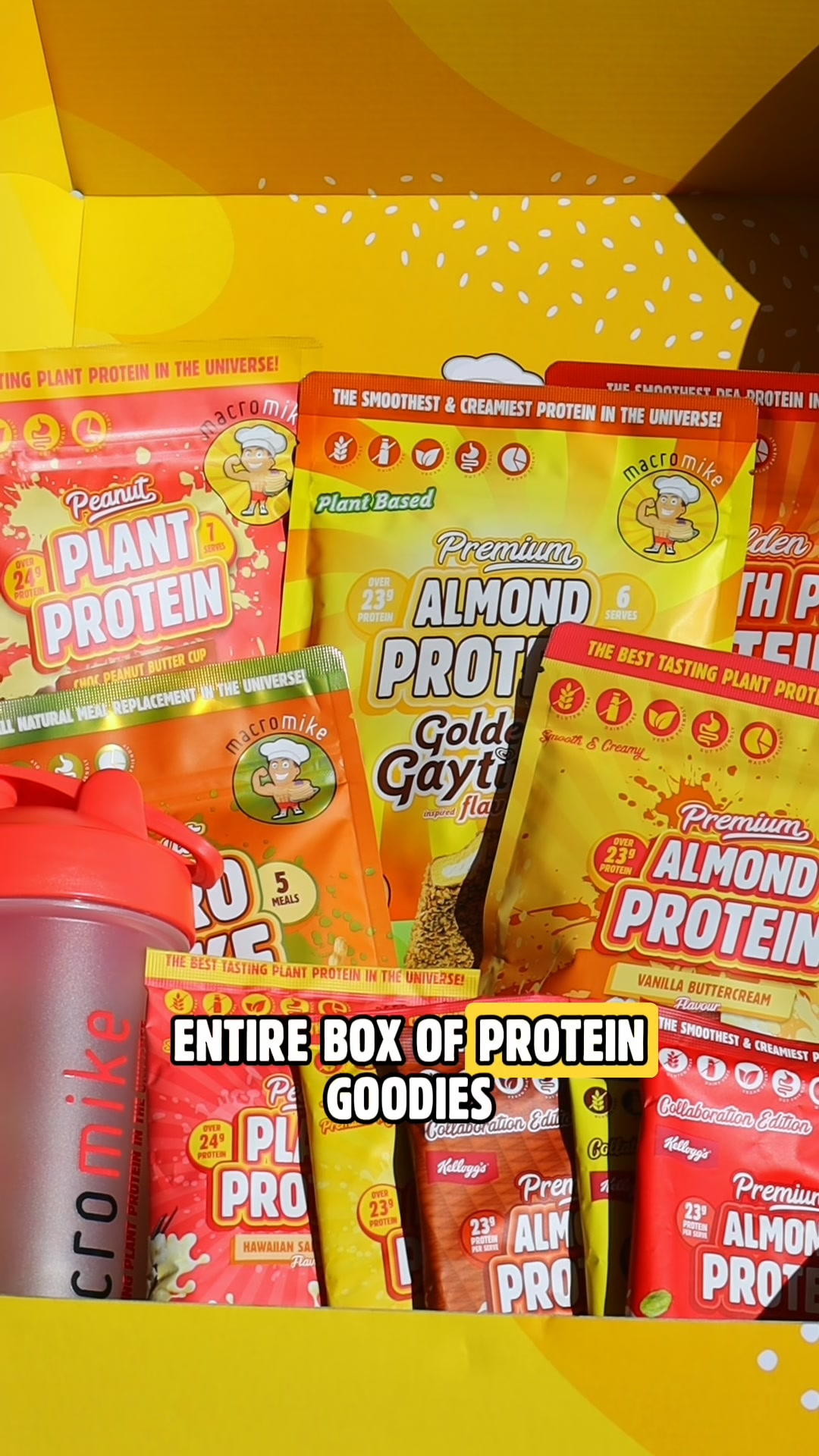 Macro Mike - Clean Treats Facebook ad: Sick of bland protein?