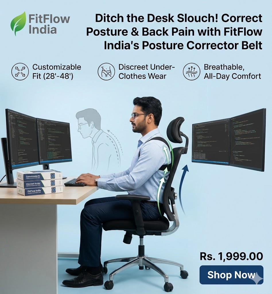 FitFlow India Facebook ad: Premium Fitness Equipment | 15% OFF First Order