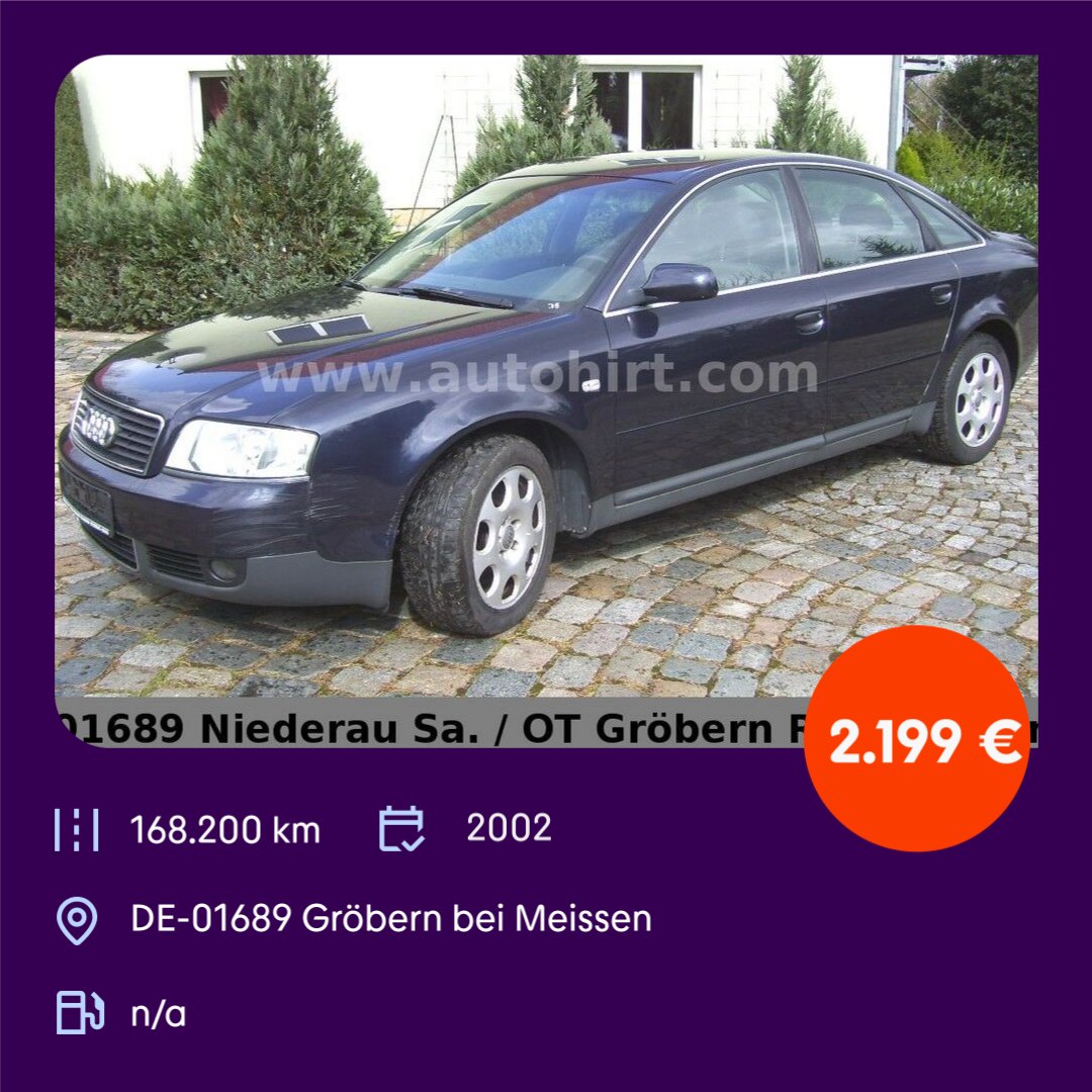 mobile.de Facebook ad