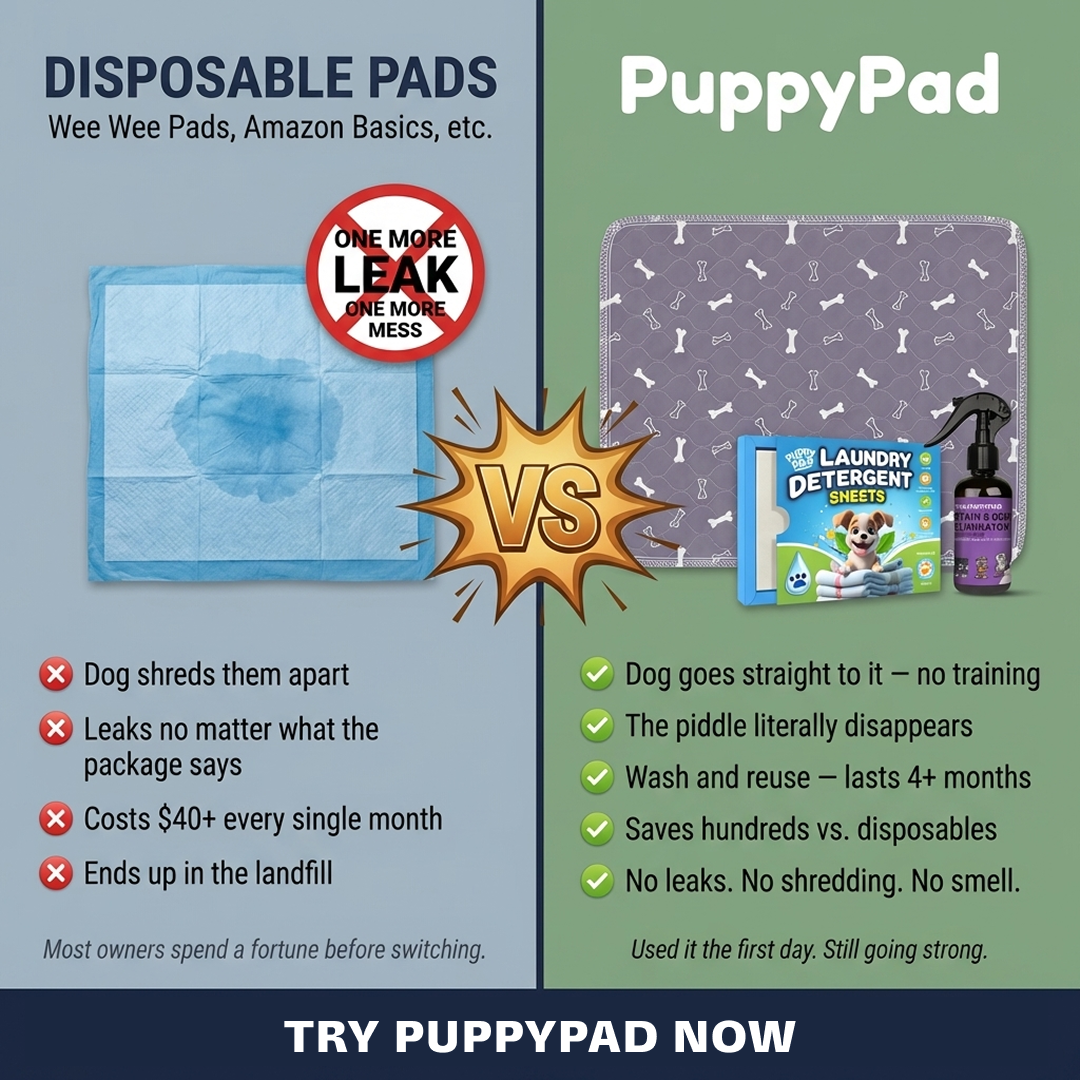 PuppyPad Facebook ad