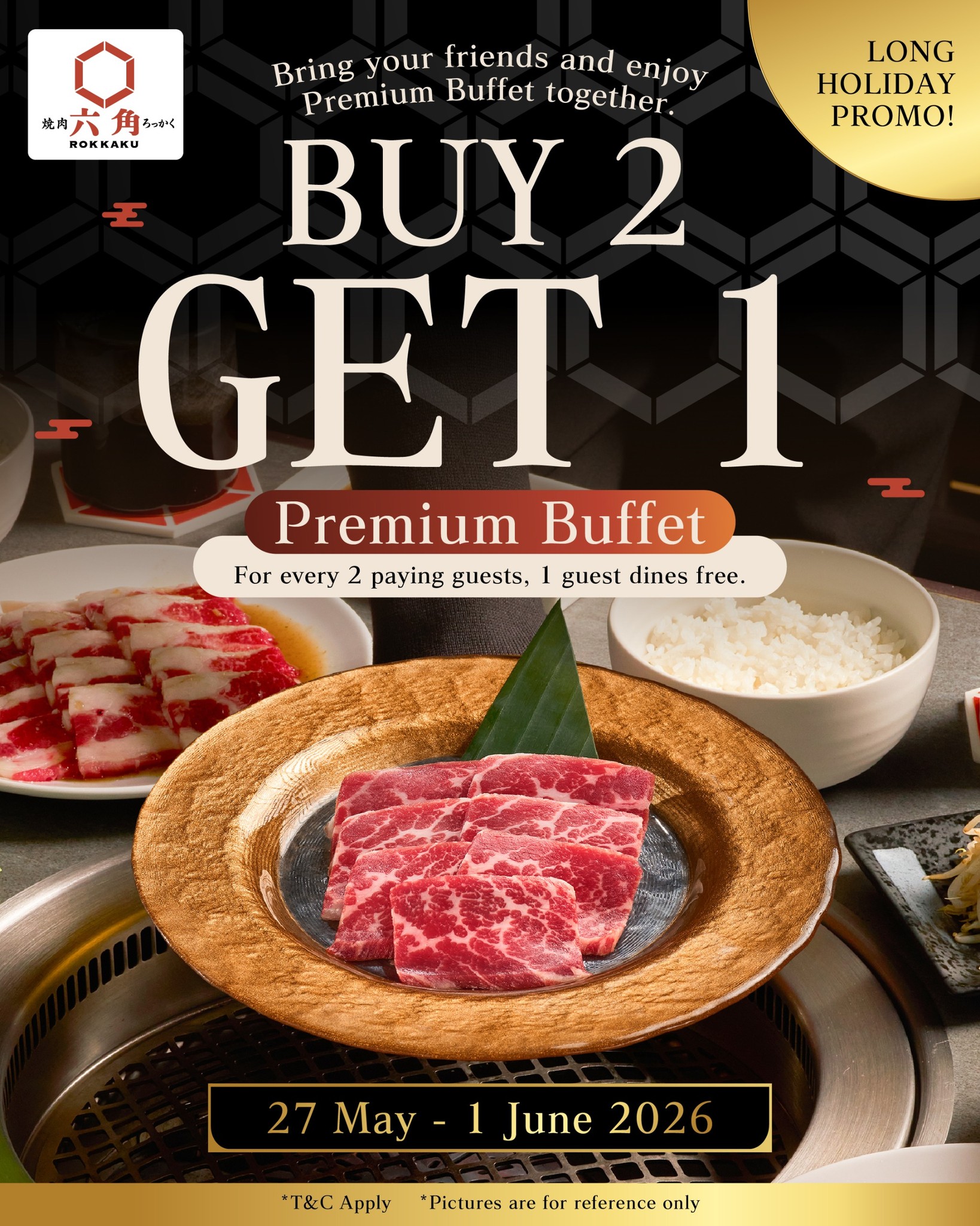 Yakiniku Rokkaku Indonesia Facebook ad