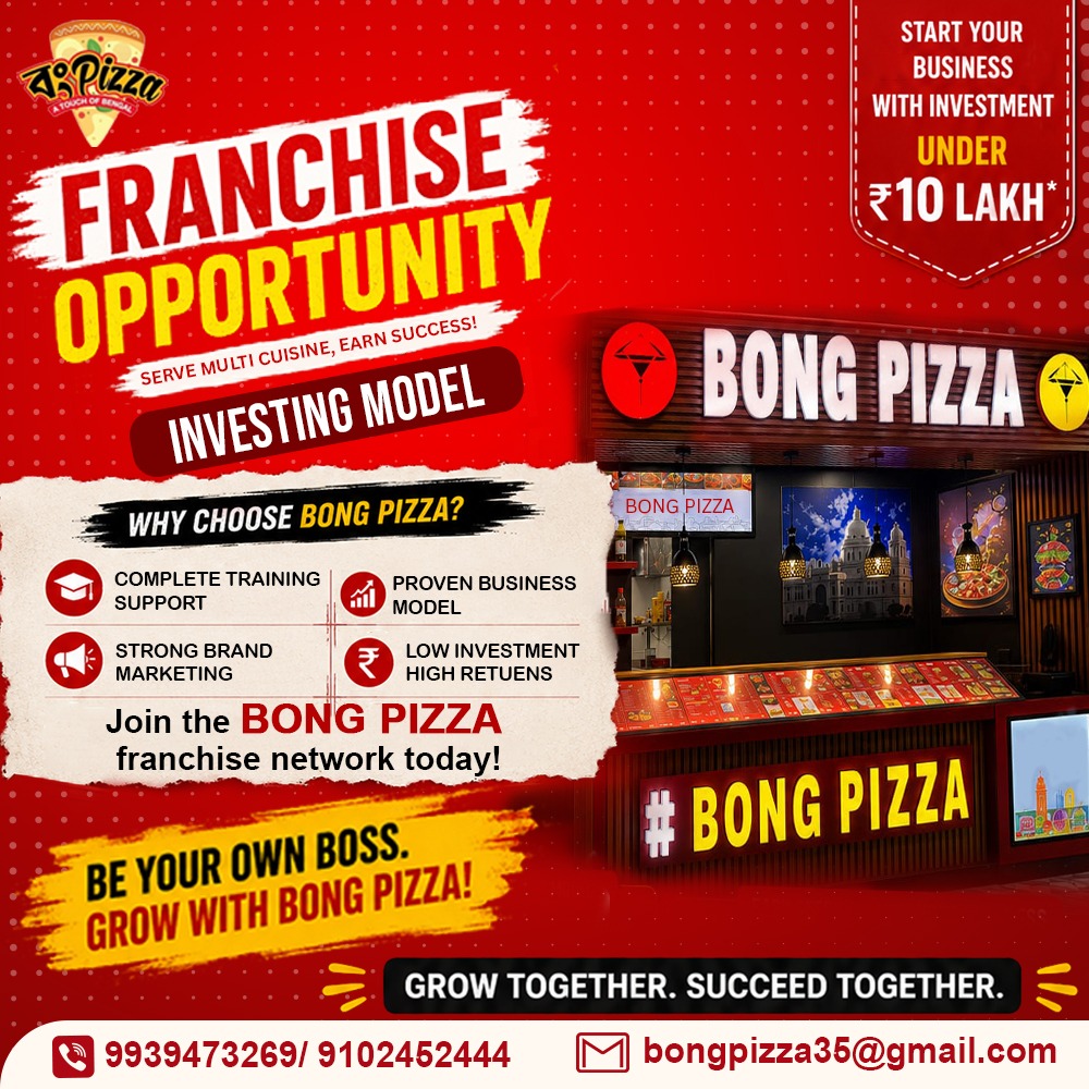 Bong Pizza Facebook ad: Start Your Journey Now