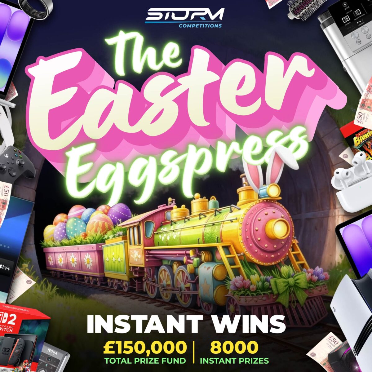 Storm Competitions Facebook ad