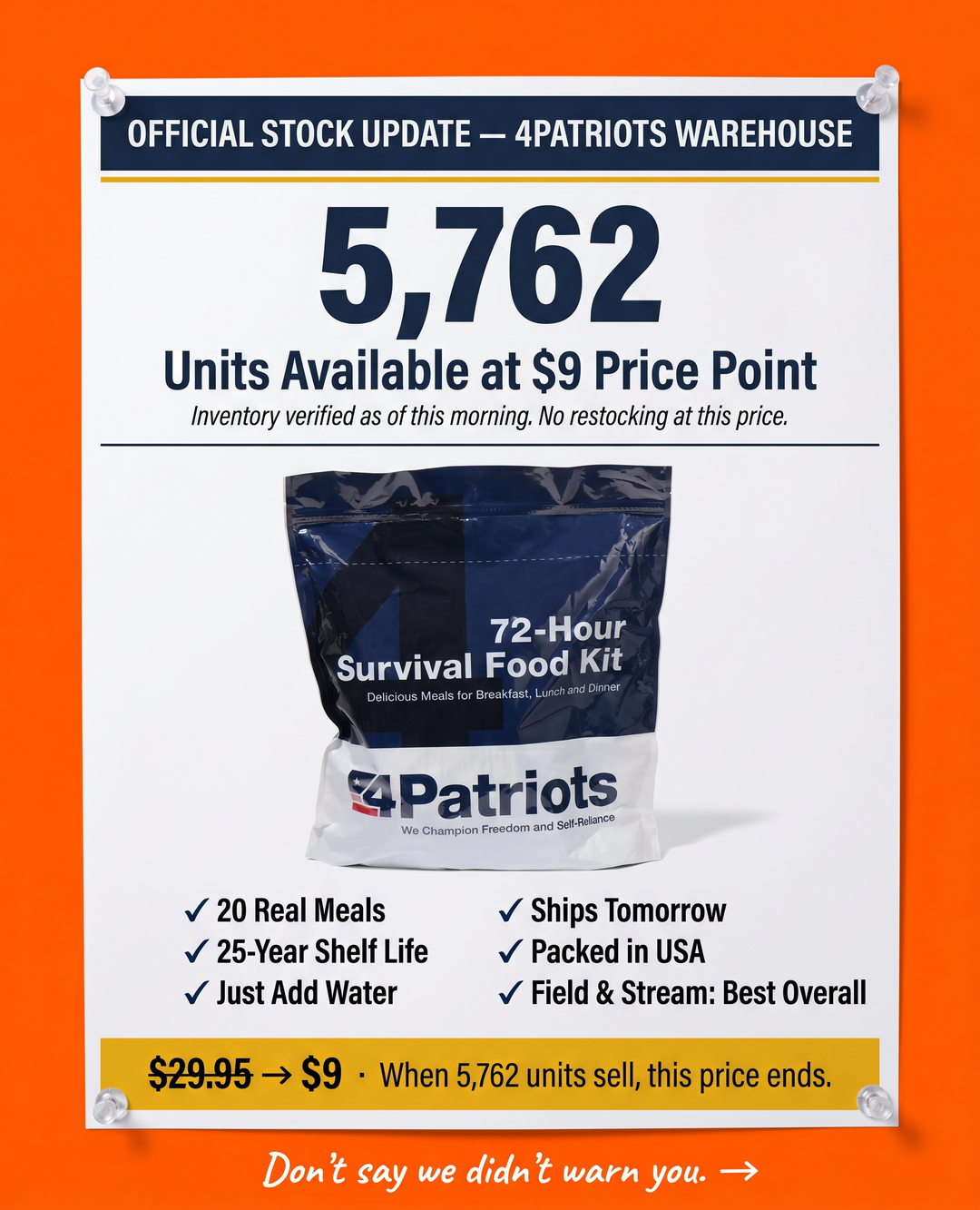 4Patriots Facebook ad