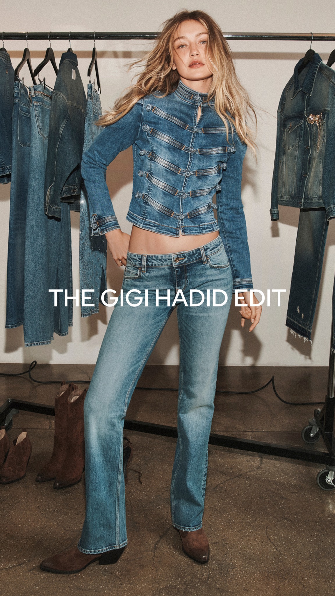 Liu Jo Facebook ad: The Gigi Hadid Edit
