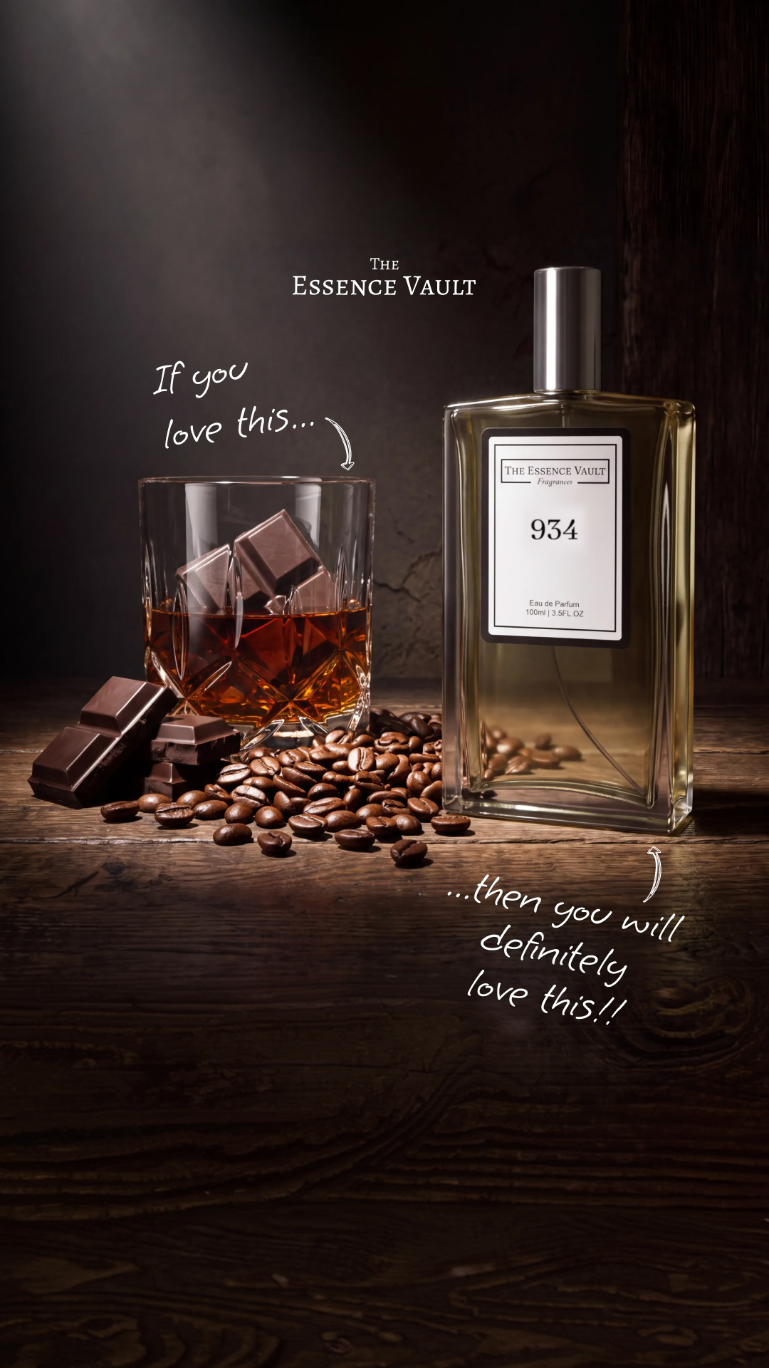 The Essence Vault Facebook ad