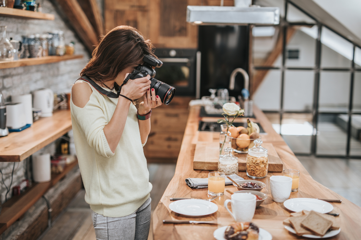 Le Cordon Bleu Online Learning Facebook ad: Food Photography