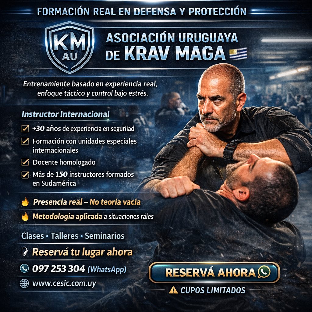 KRAV MAGA CESIC uruguay Facebook ad: ASOCIACIÓN URUGUAYA DE KRAV MAGA