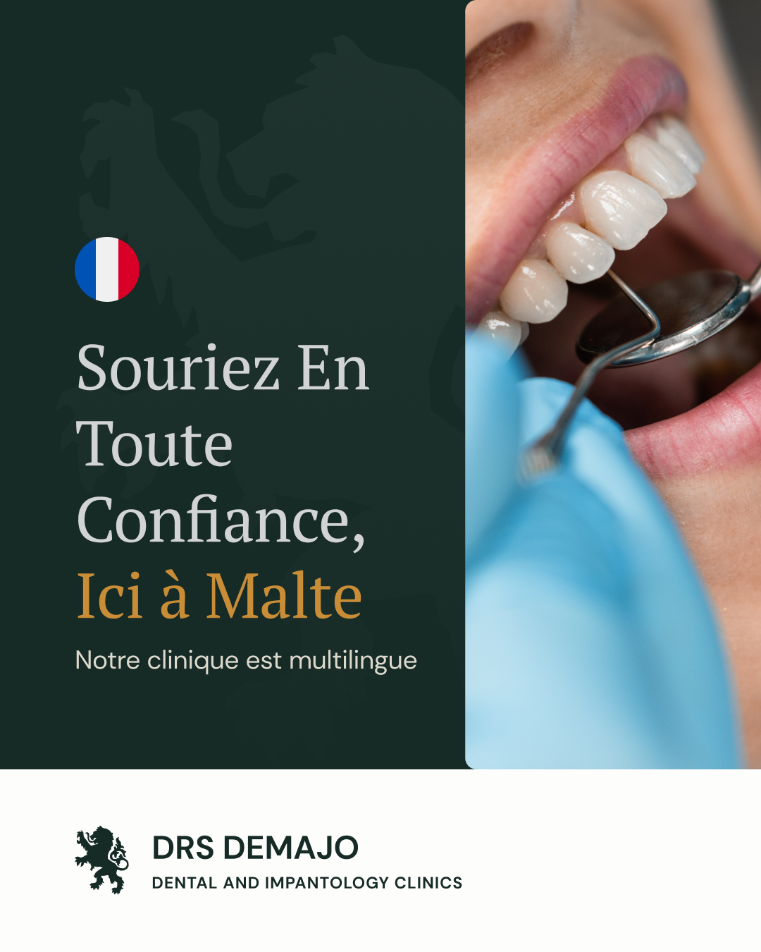 Demajo Dental Clinics Facebook ad
