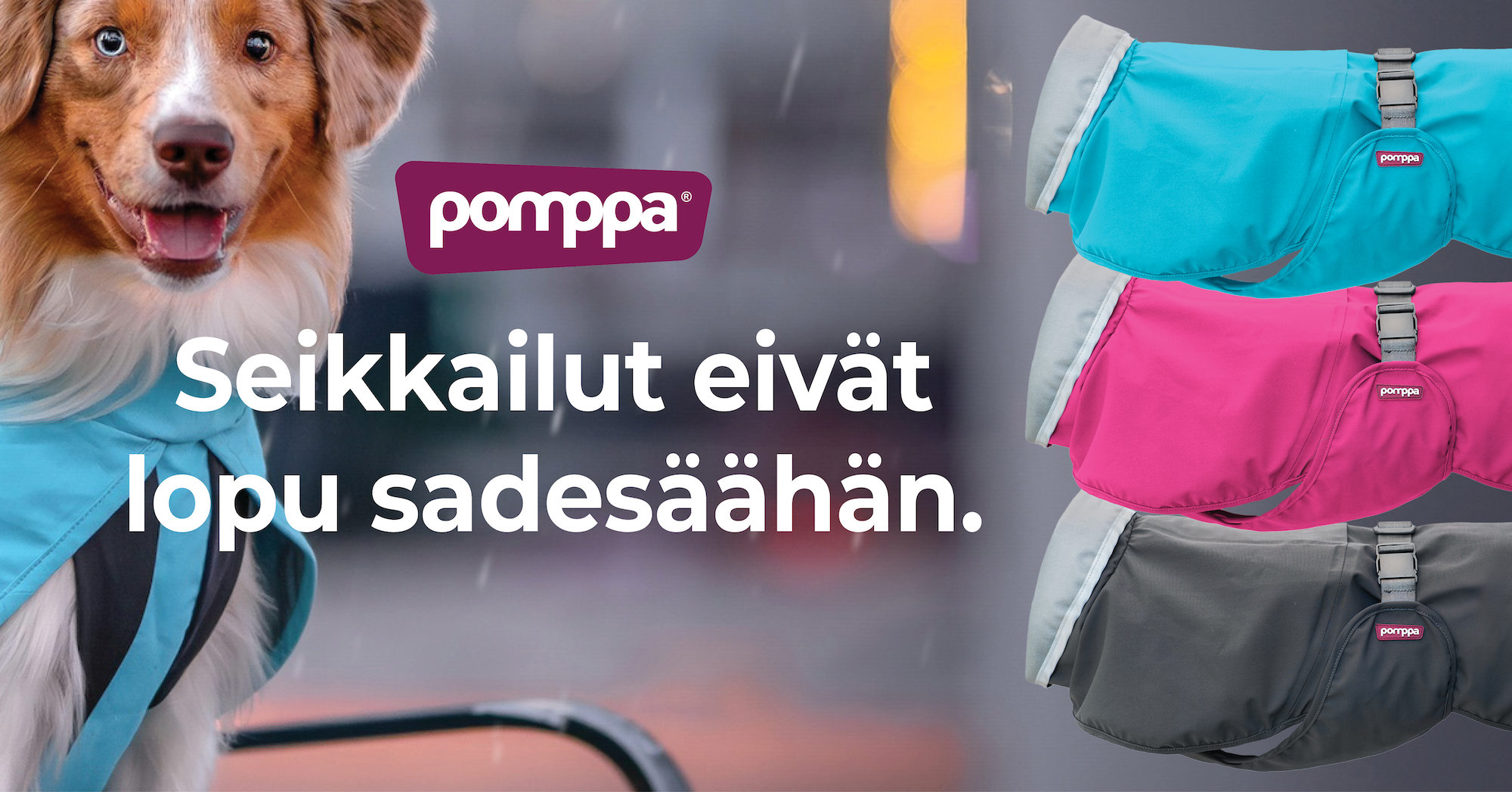 Pomppa Dogwear Facebook ad from Jun 23, 2026