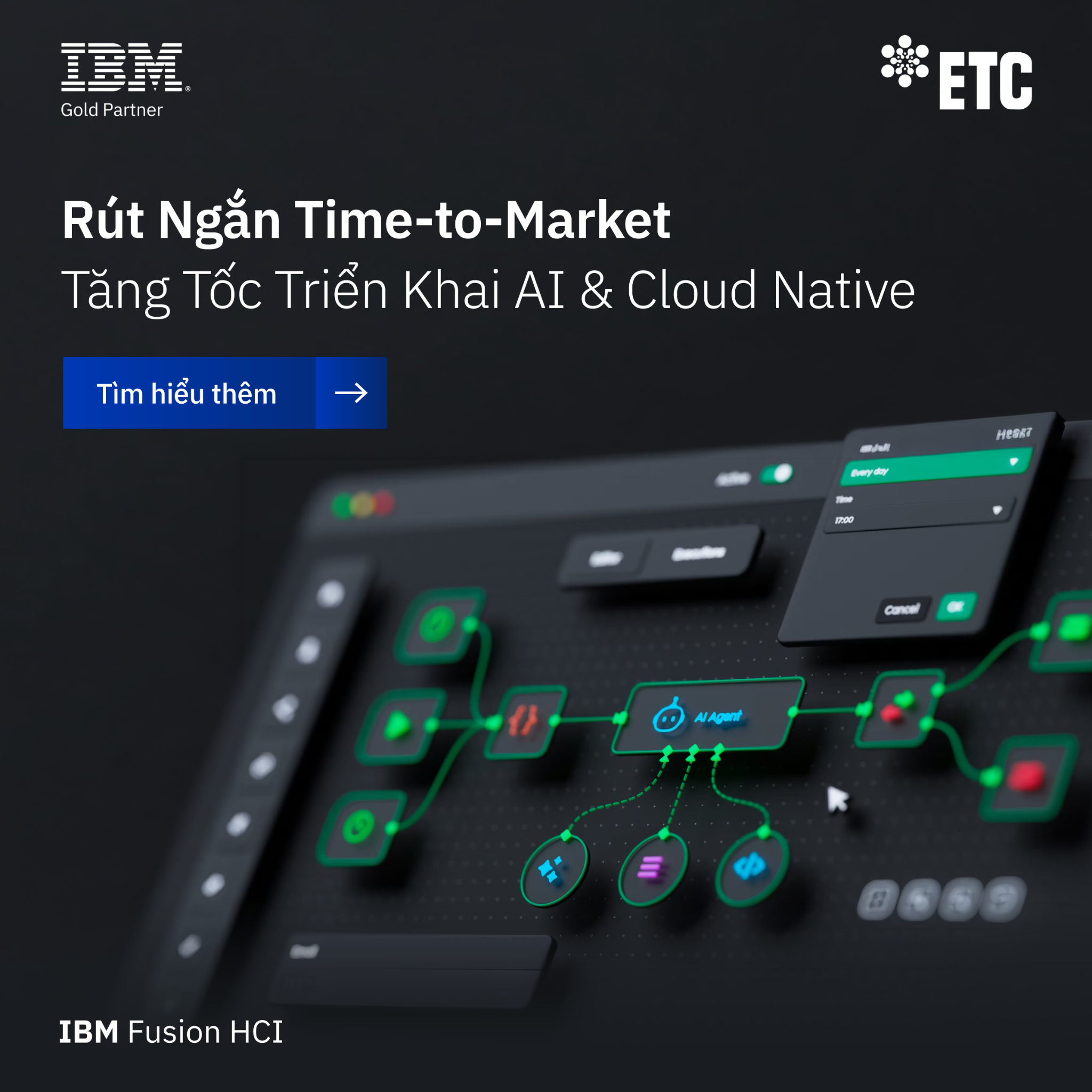 ETC Technology Solutions Facebook ad: IBM Fusion