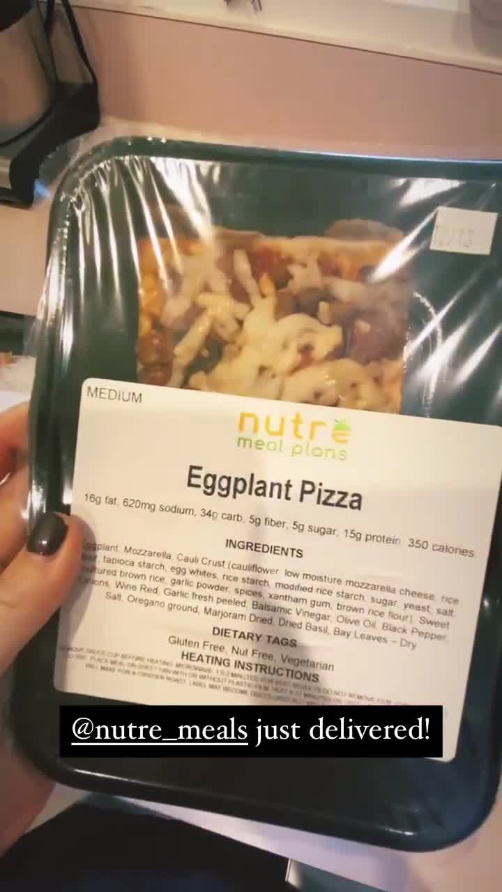 Nutre Meal Plans Facebook ad: 40% Off Your First Week!
